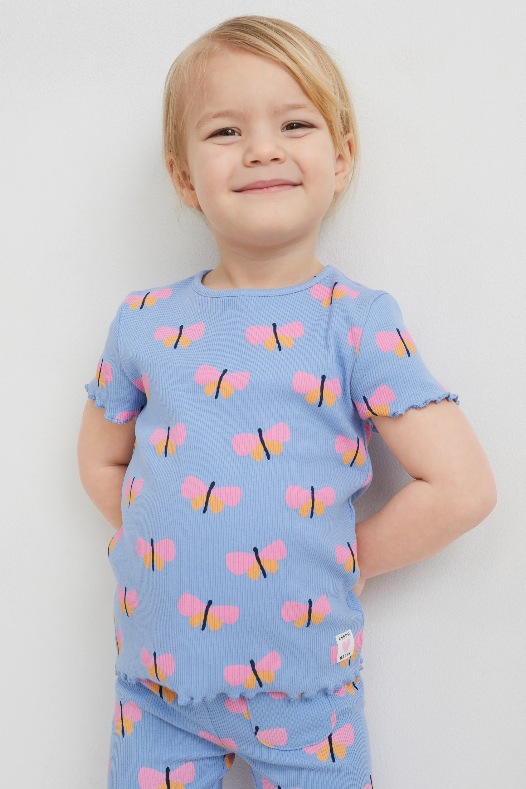 Short sleeve T-shirt - patterned