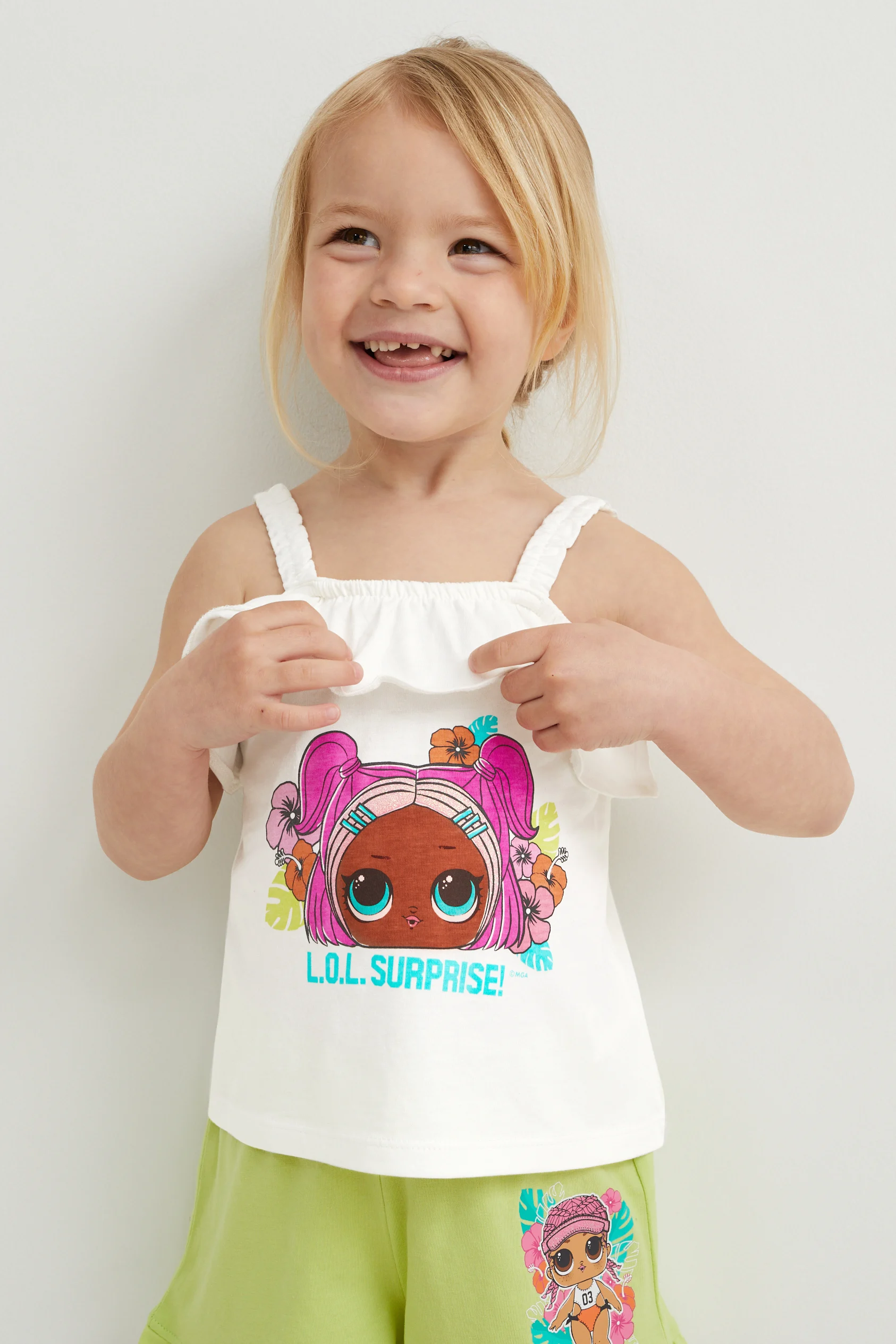 Multipack of 2 - L.O.L. Surprise - short sleeve T-shirt and top