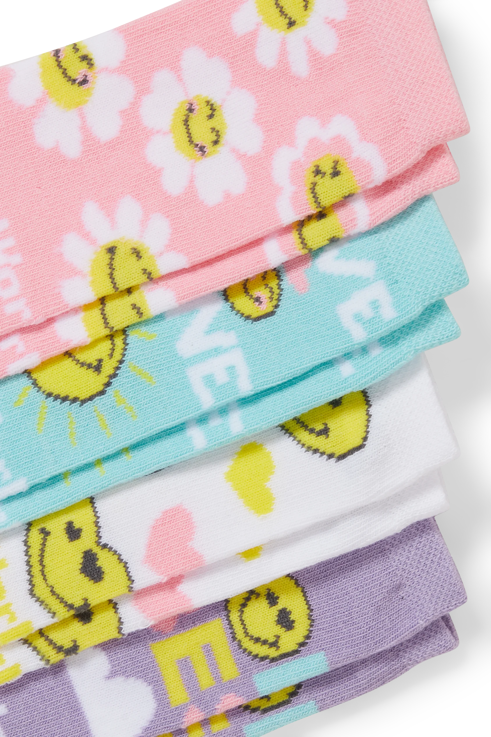 Multipack of 4 - SmileyWorld? - socks with motif