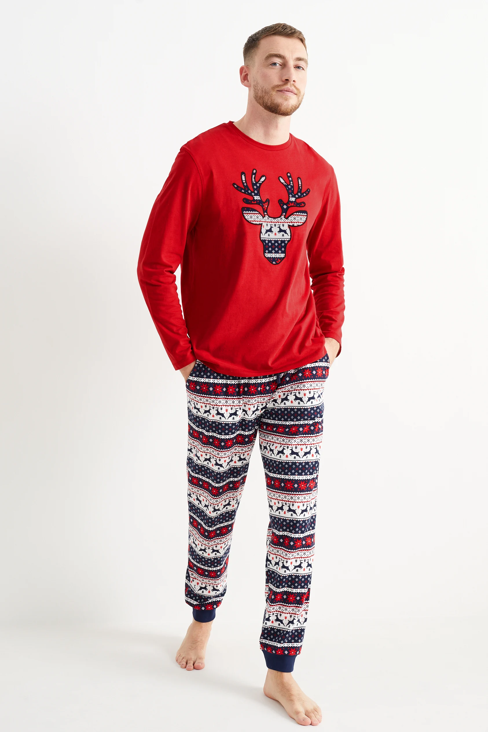 Christmas pyjamas - reindeer
