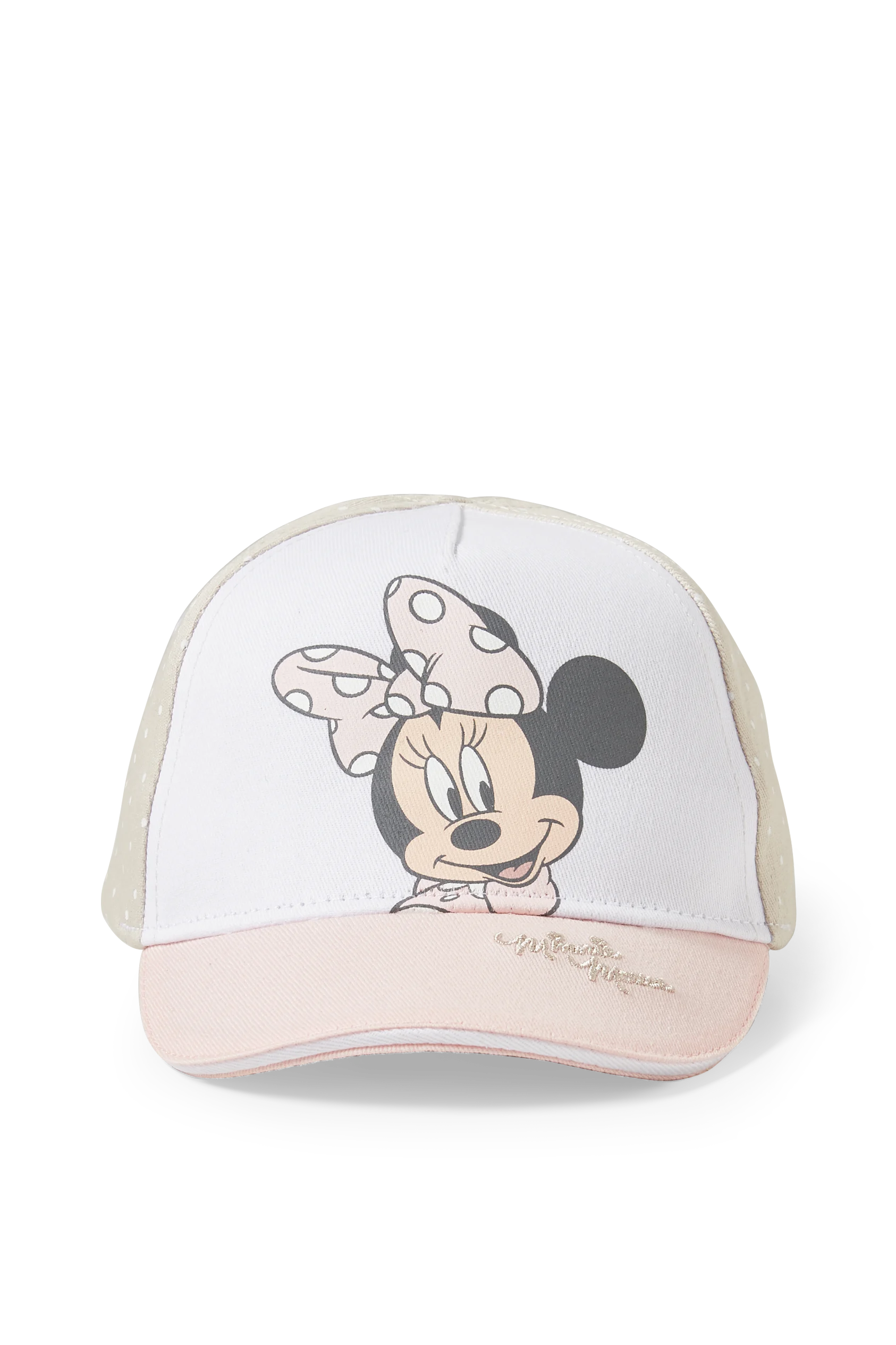 Minnie Mouse - baby baseball cap - polka dot