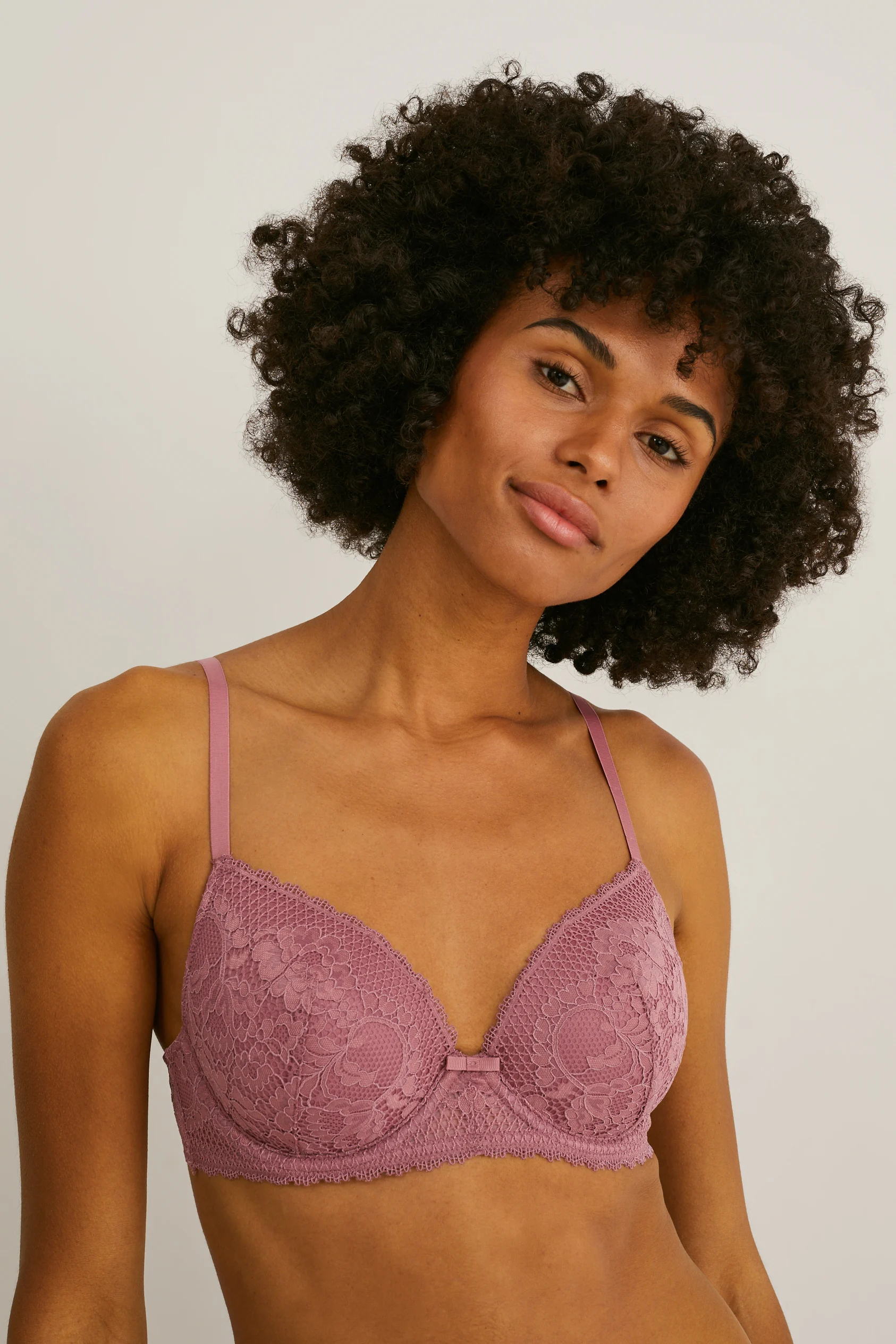 Underwire bra - PLUNGE - padded