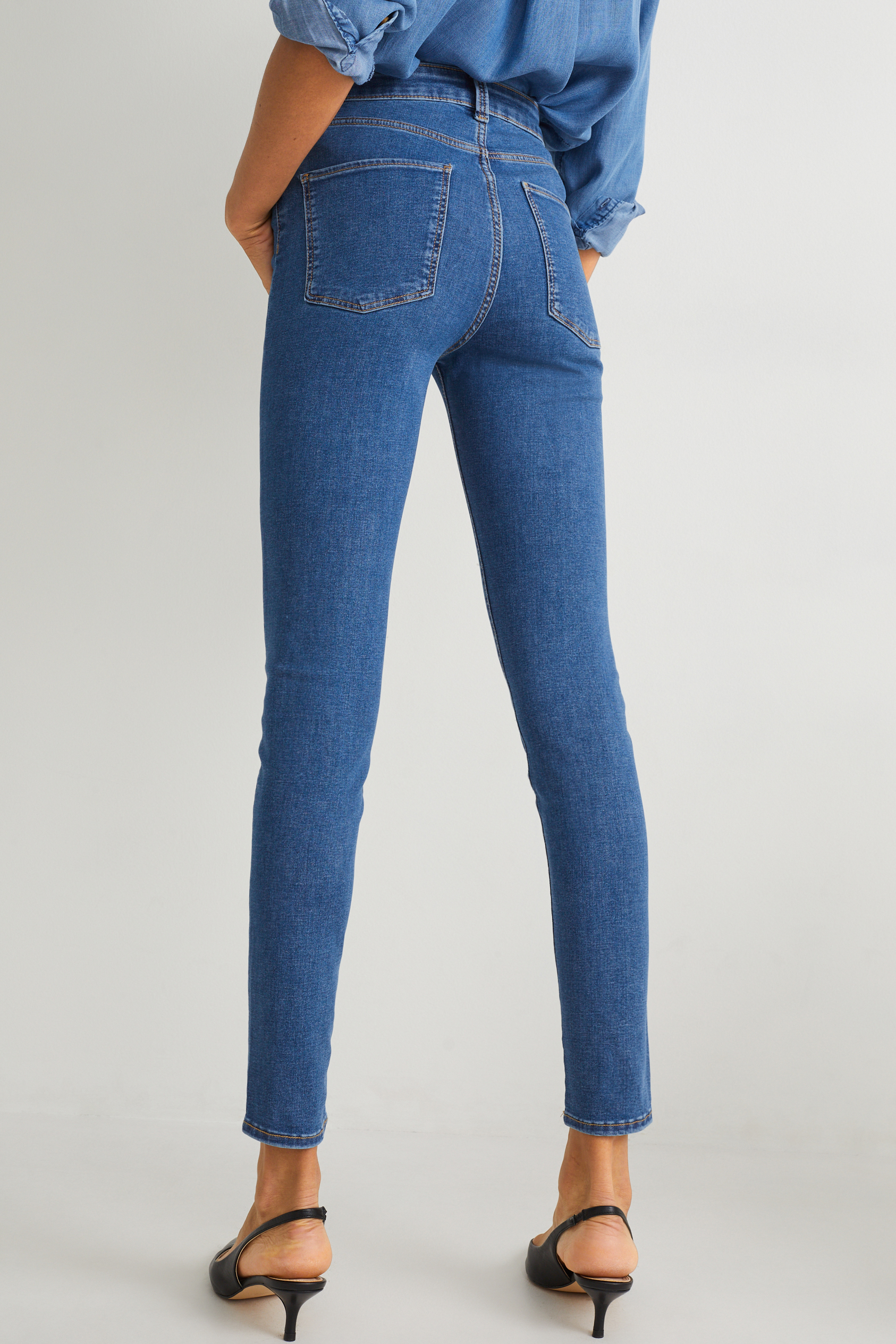 Jegging jeans - high waist - LYCRA?
