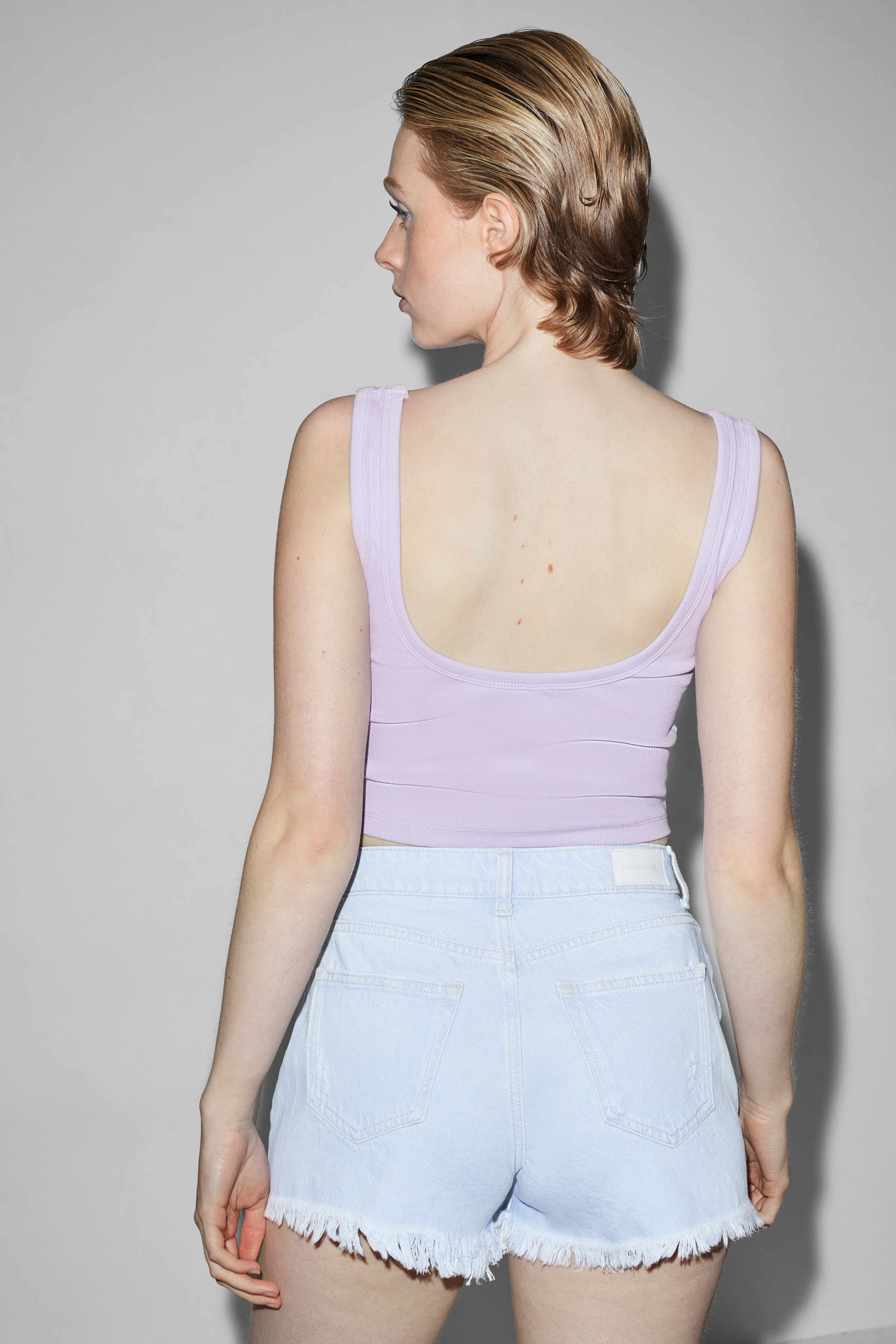 CLOCKHOUSE - cropped top