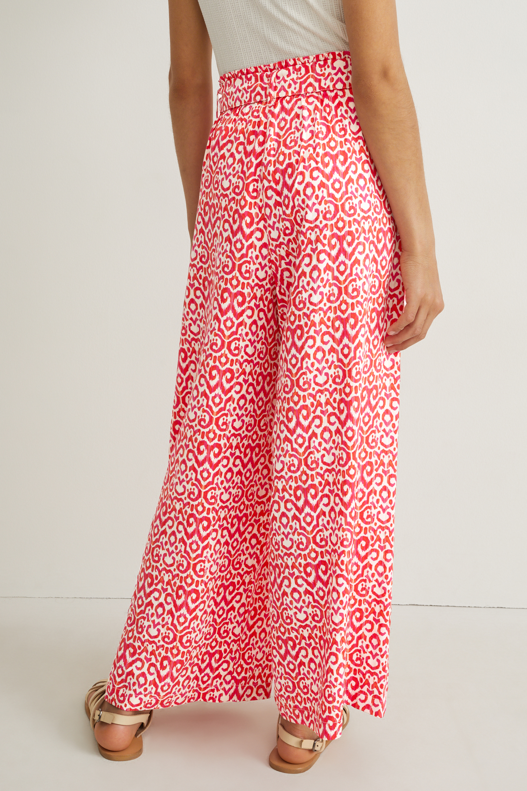 Cloth trousers - wide leg