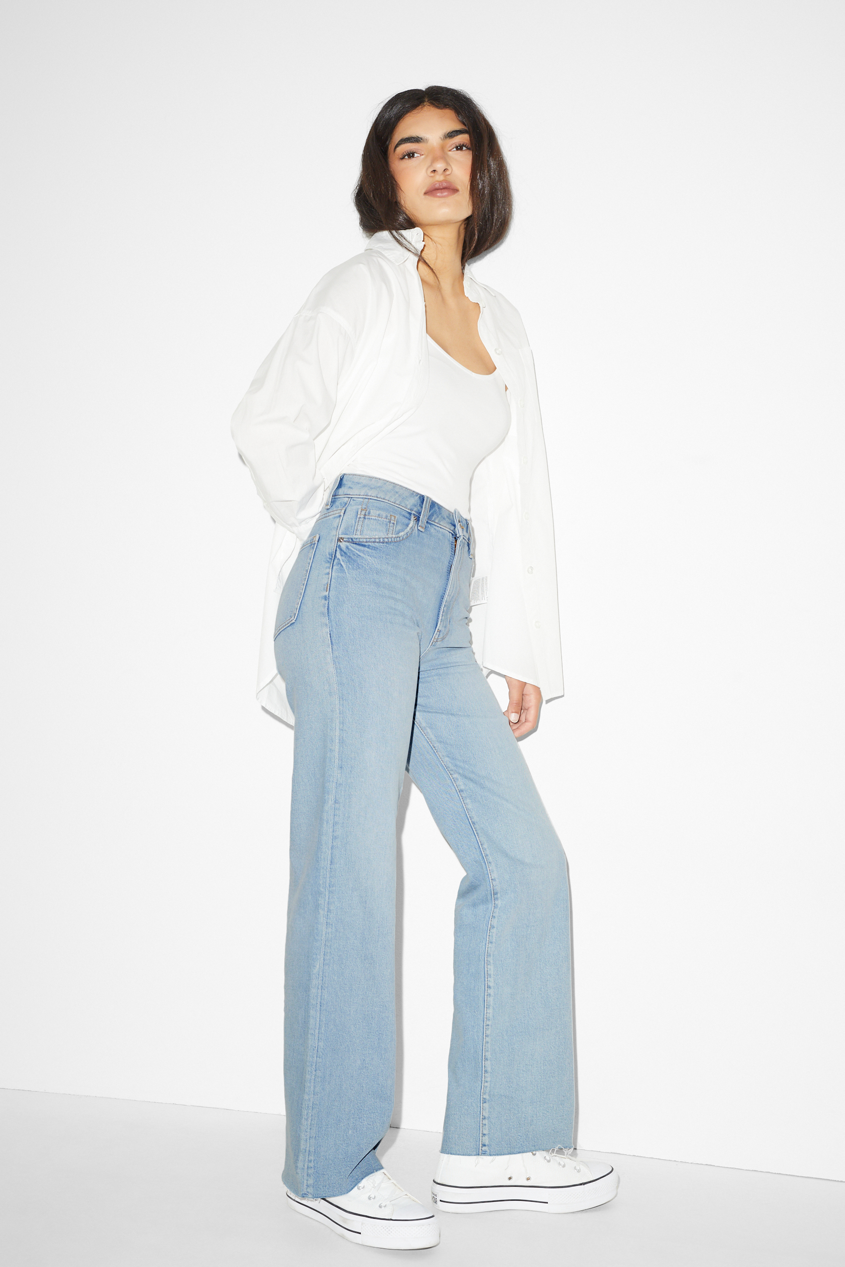 CLOCKHOUSE - loose fit jeans - high waist