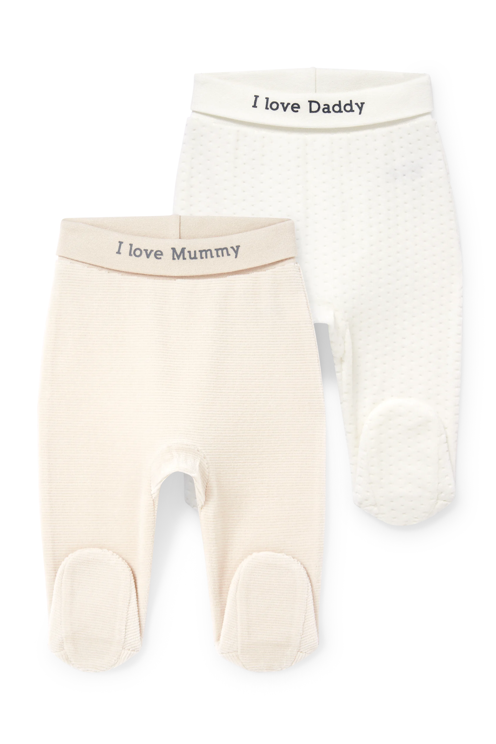 Multipack of 2 - newborn trousers