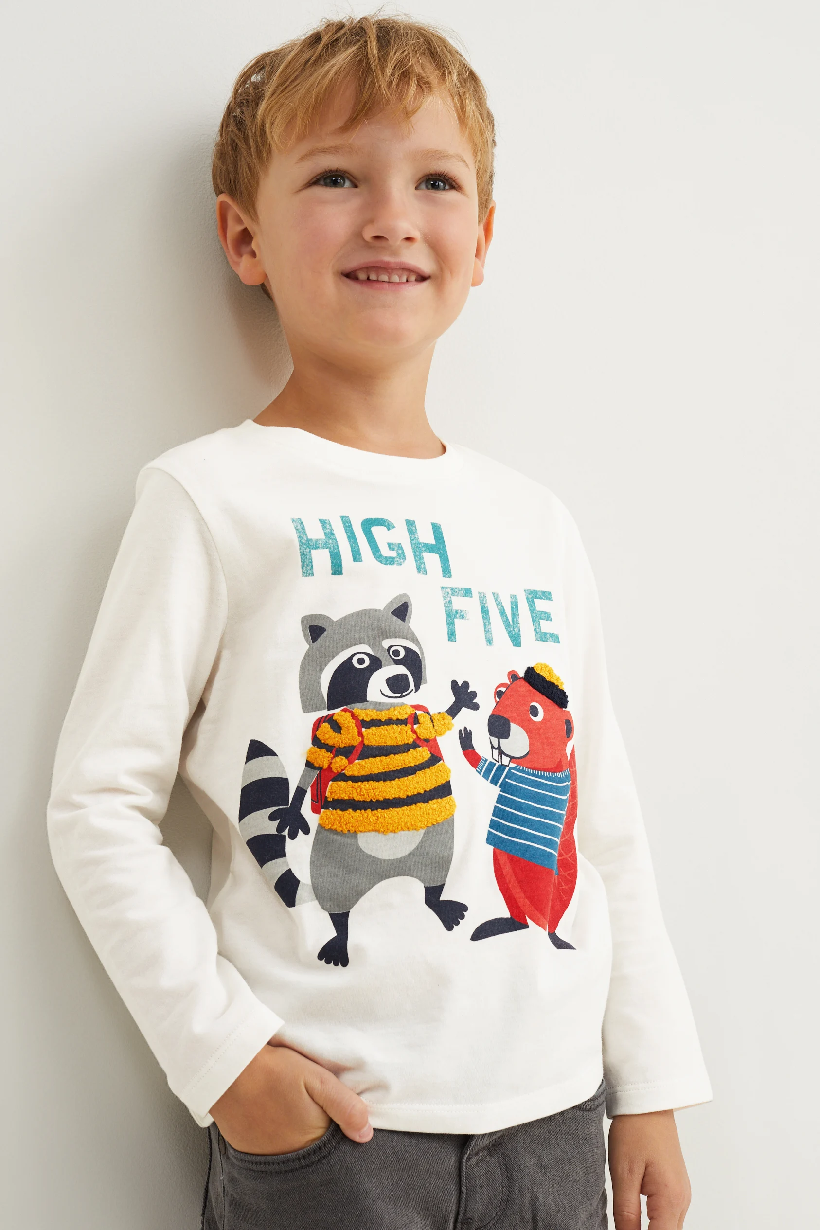 Multipack of 5 - long sleeve top