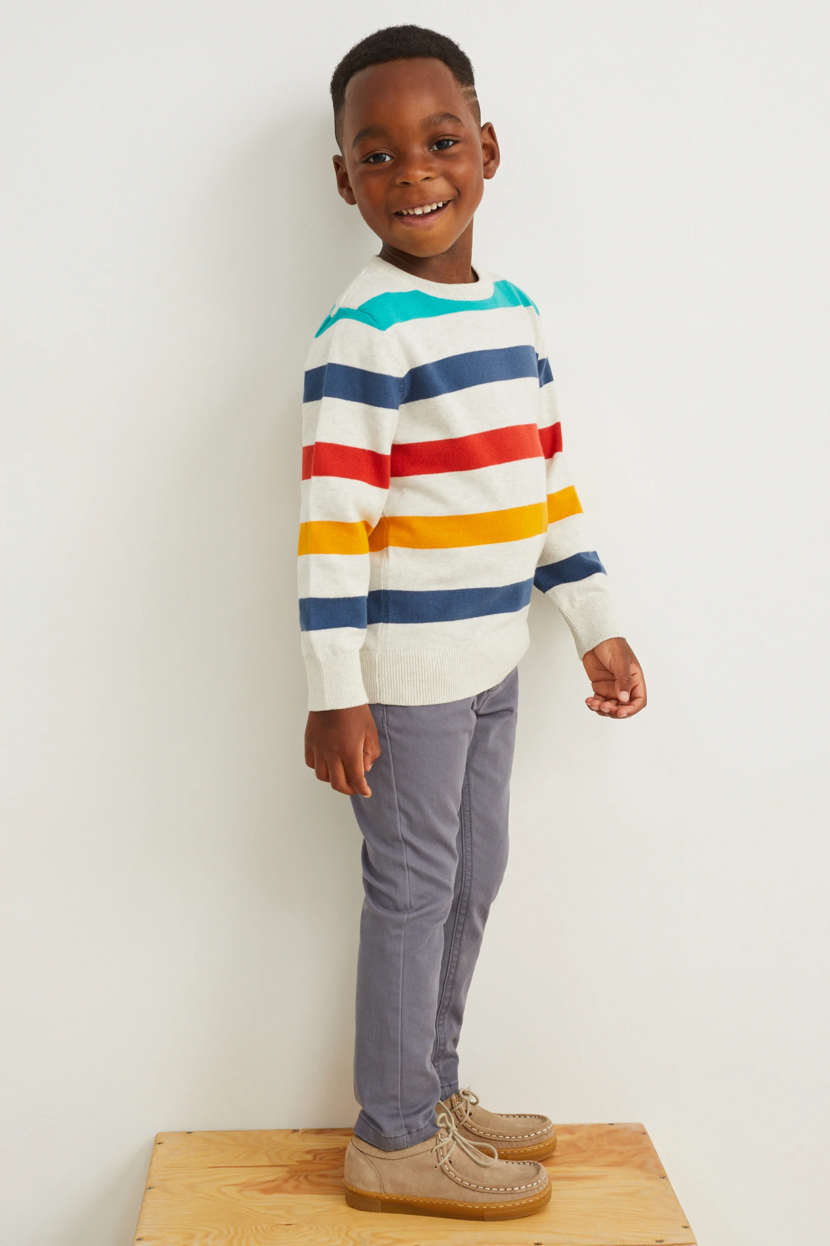 Multipack of 2 - trousers - slim fit