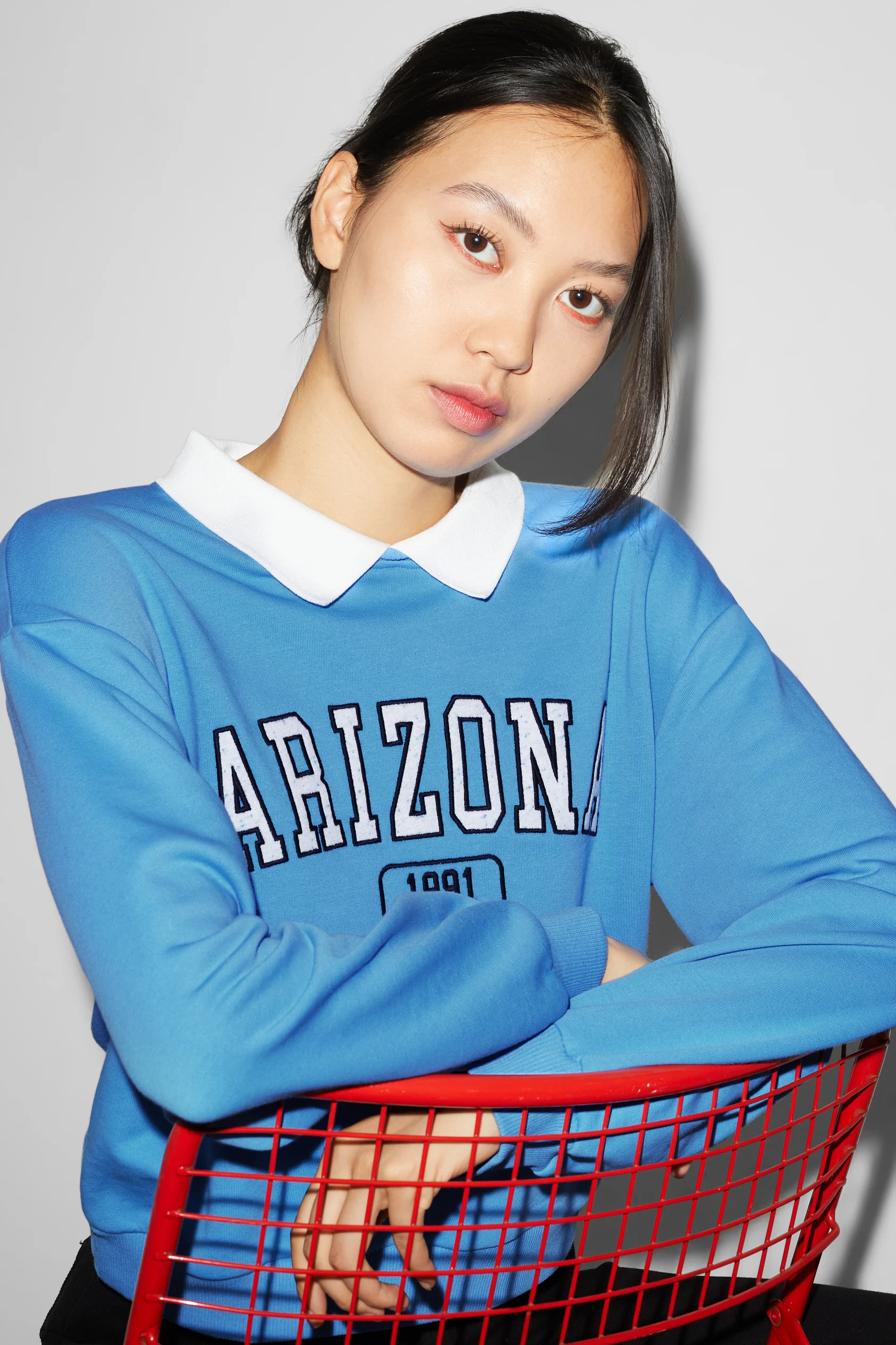 CLOCKHOUSE - sweatshirt - 2-in-1 look