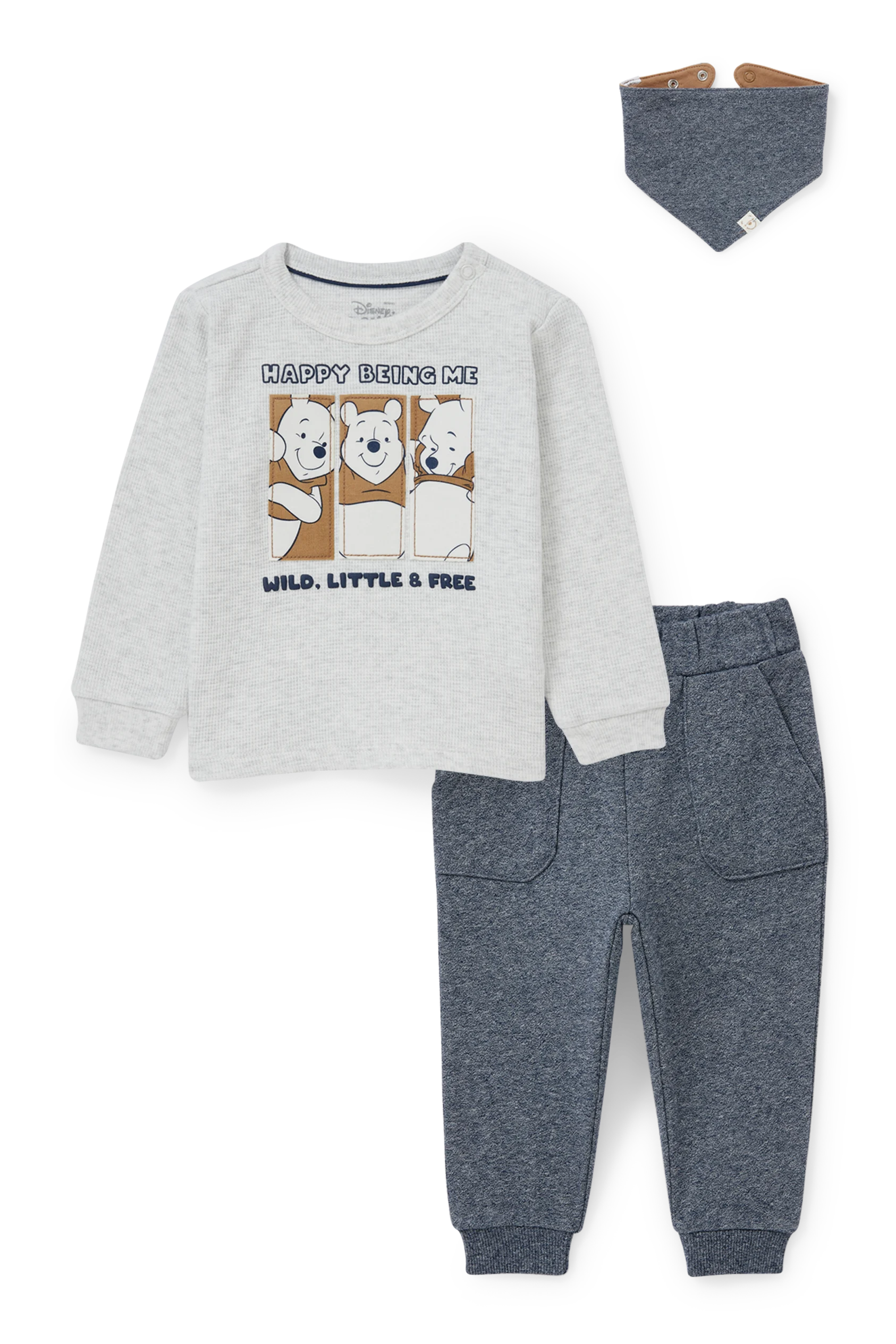 Winnie the Pooh - baby outfit - 3 piece