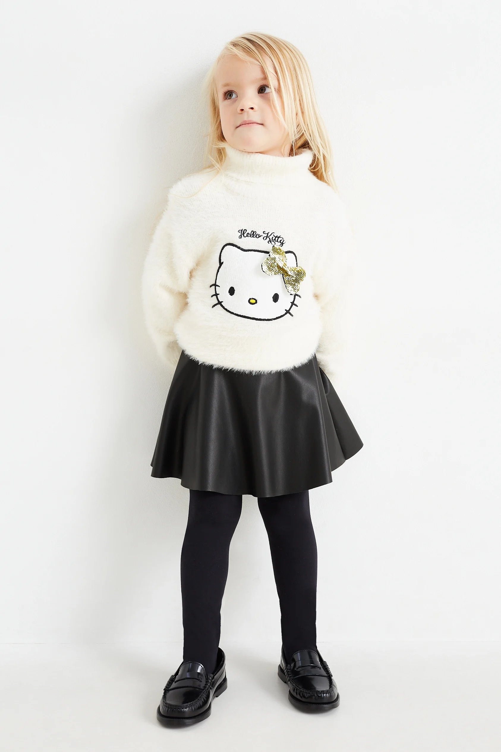 Skirt - faux leather