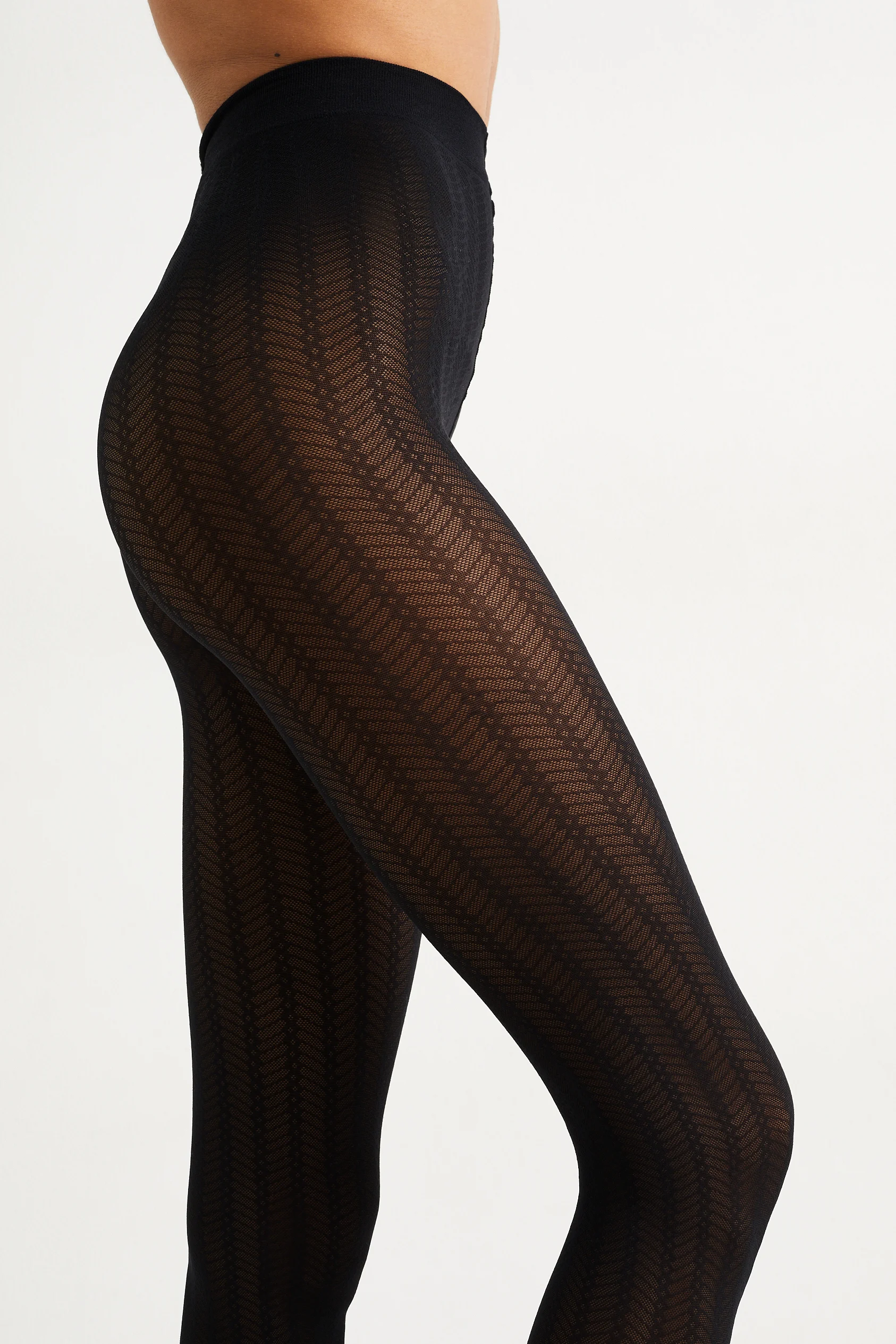 Tights - LYCRA? - 60 denier - patterned
