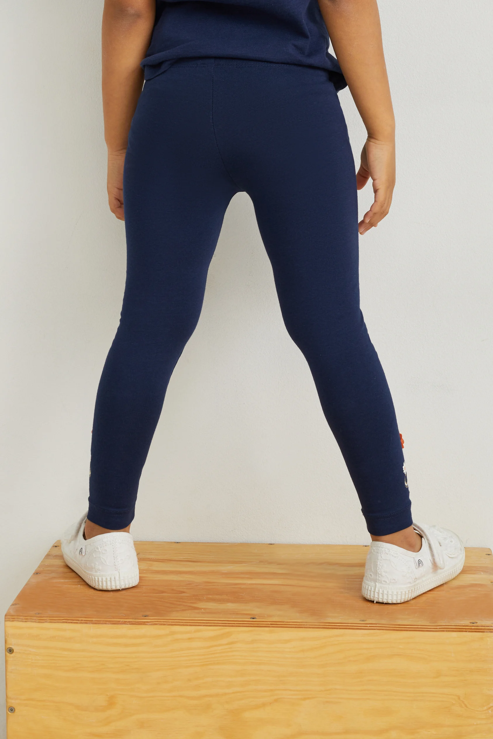 Multipack of 2 - unicorn - leggings - floral