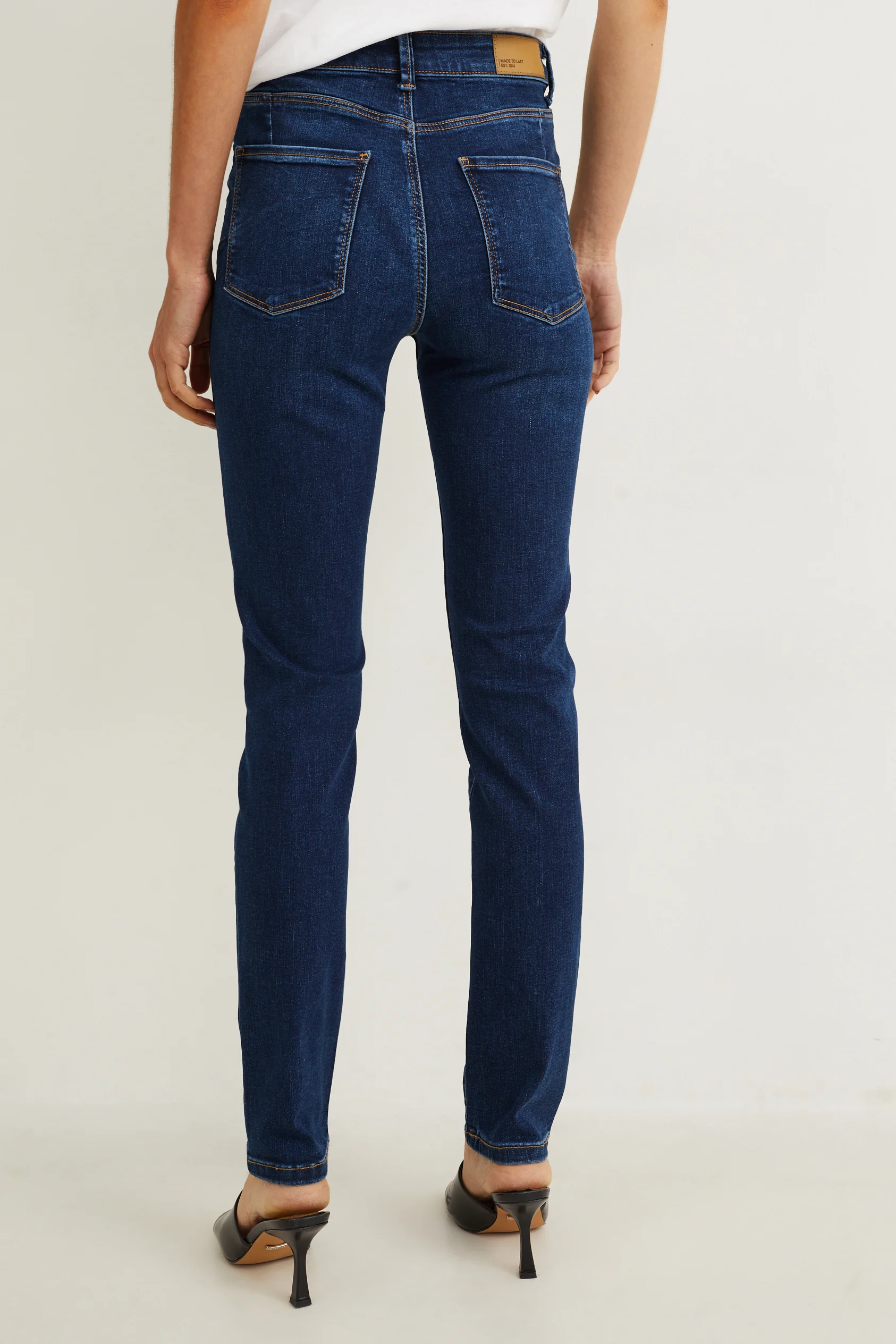 Slim jeans - high waist - shaping jeans - LYCRA?