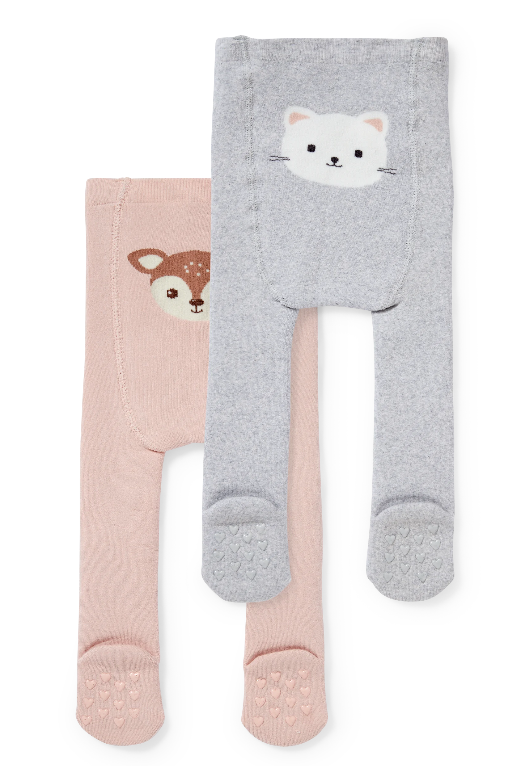 Multipack of 2 - baby thermal tights