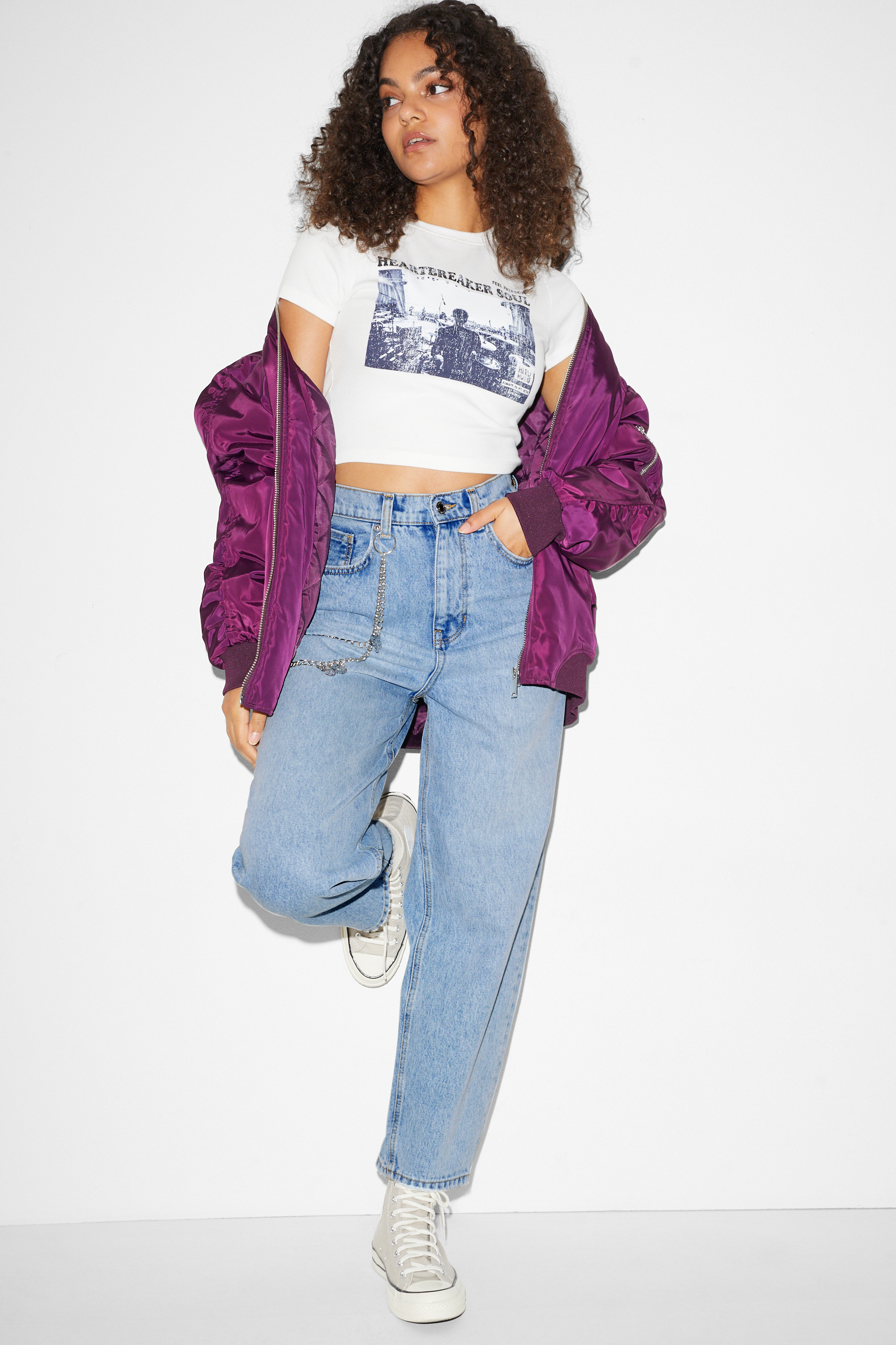 CLOCKHOUSE - balloon jeans - high waist