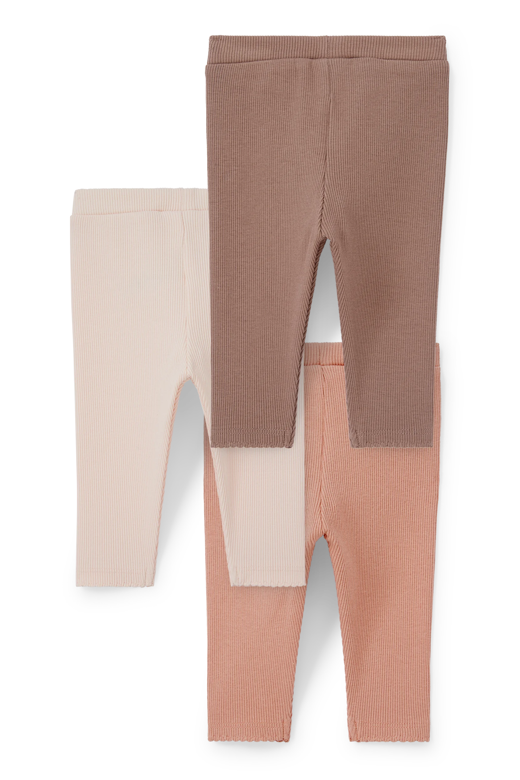 Multipack of 3 - baby leggings
