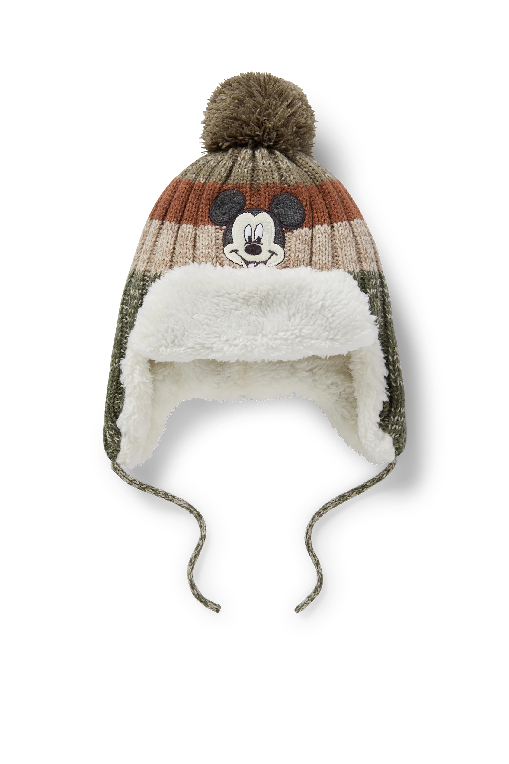 Mickey Mouse - knitted baby hat