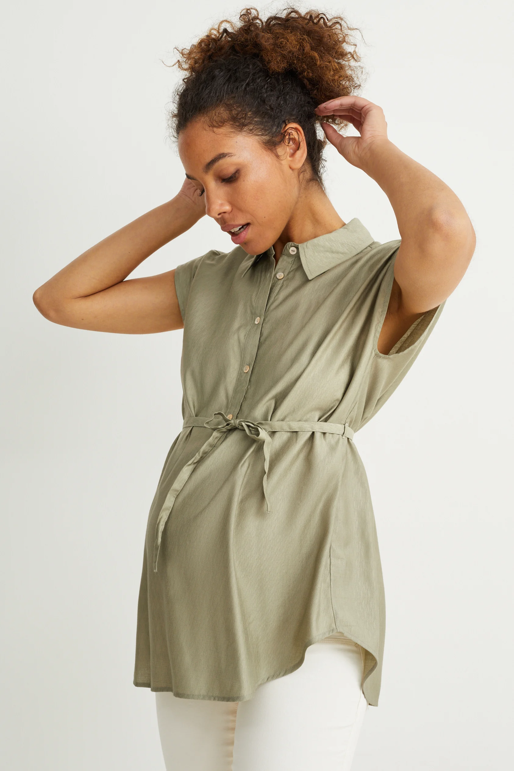 Maternity blouse top