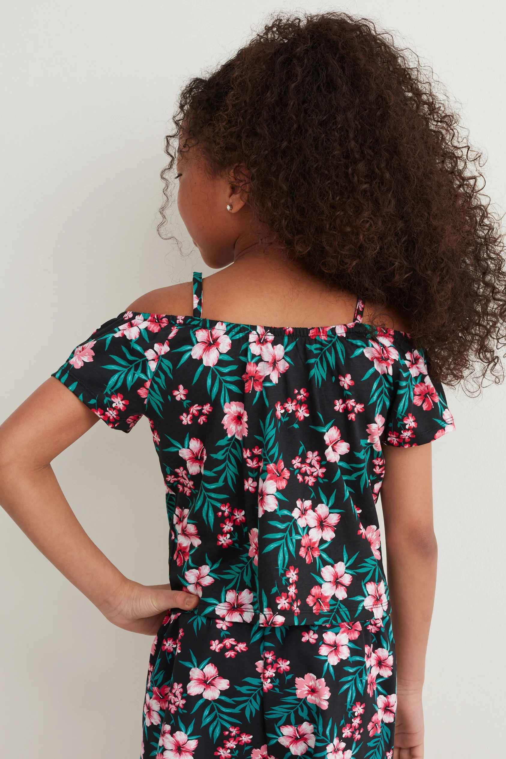 Multipack of 3 - short sleeve top with knot detail