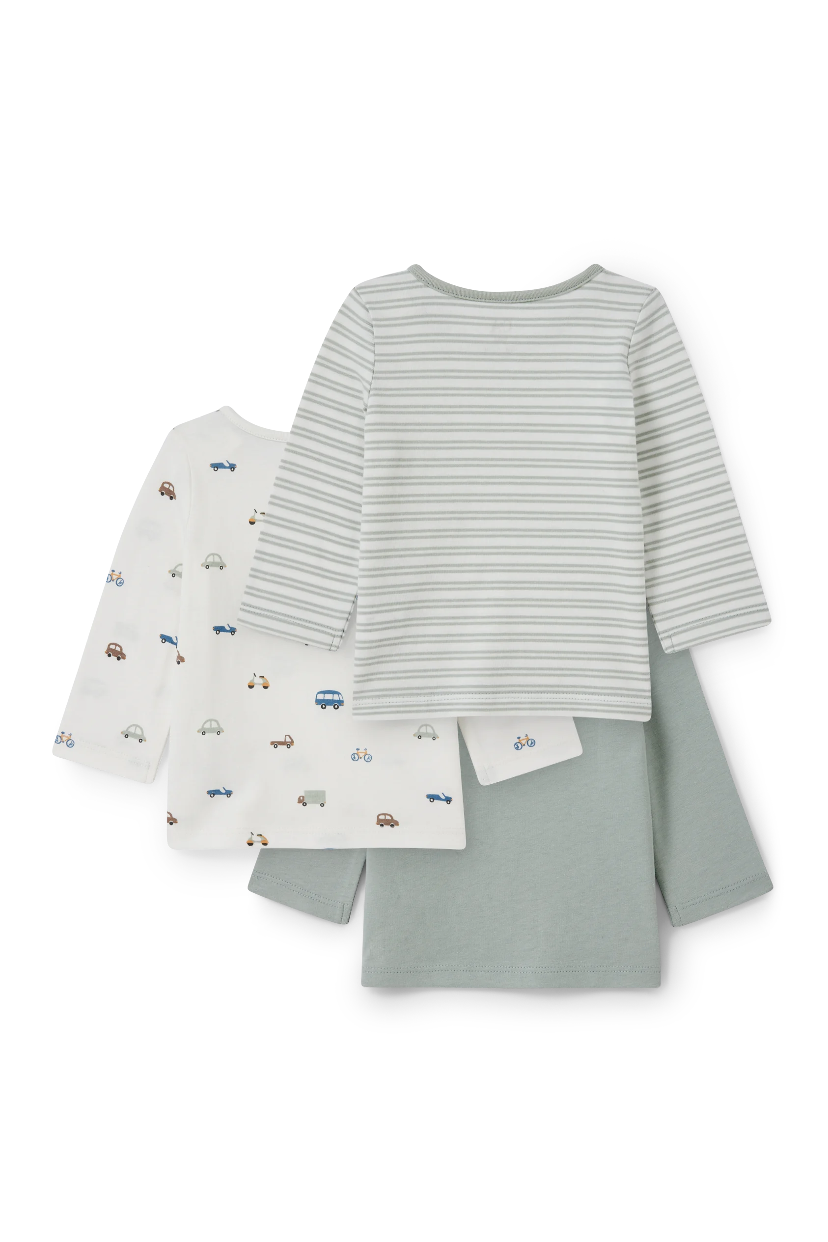 Multipack of 3 - baby long sleeve top
