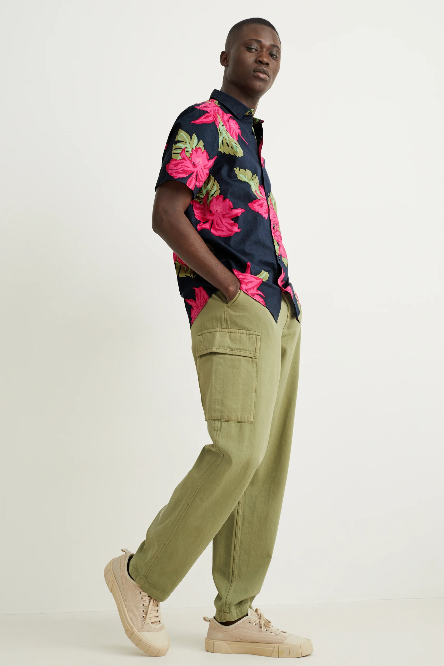 Shirt - regular fit - kent collar