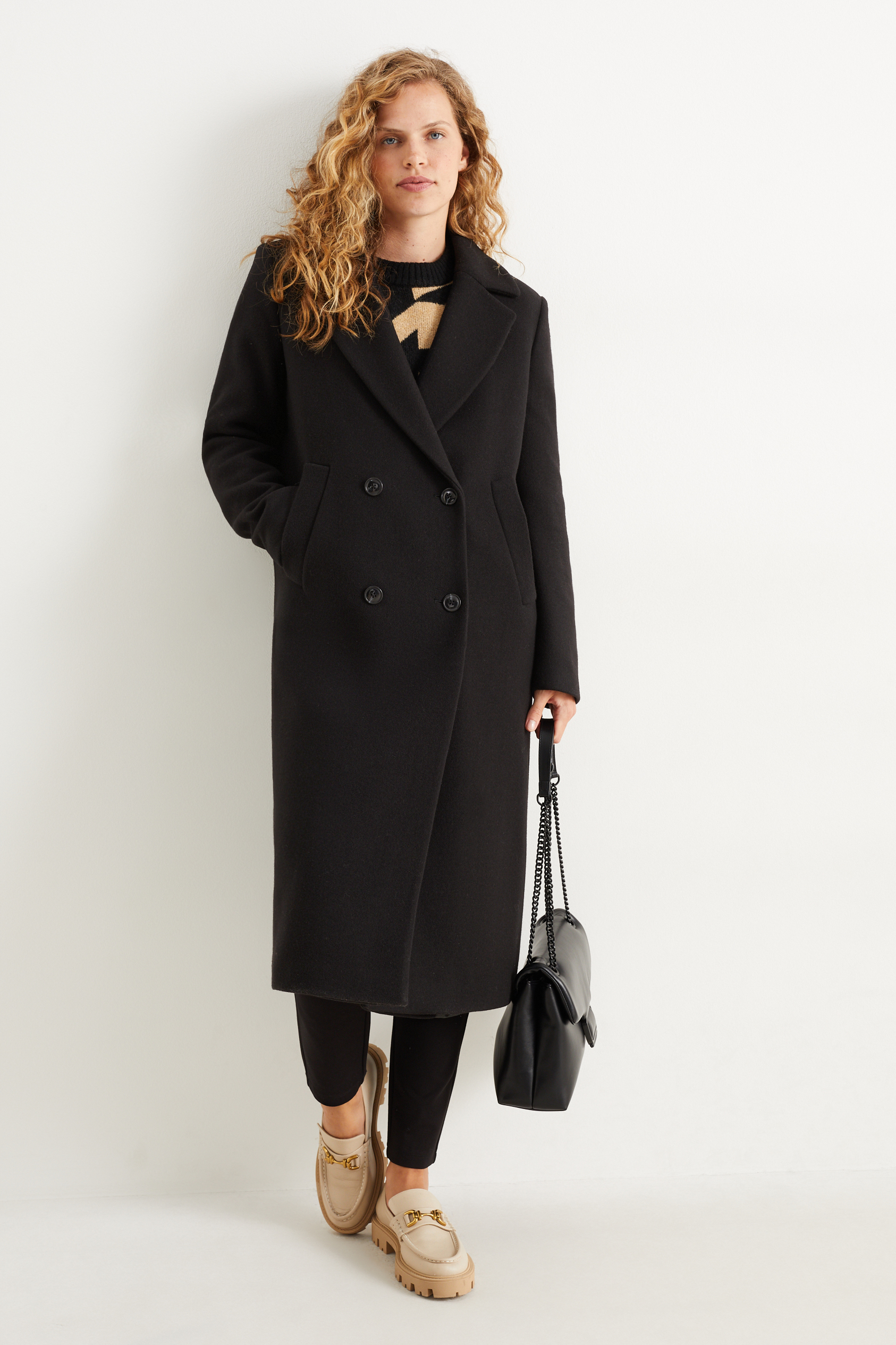 Coat - wool blend