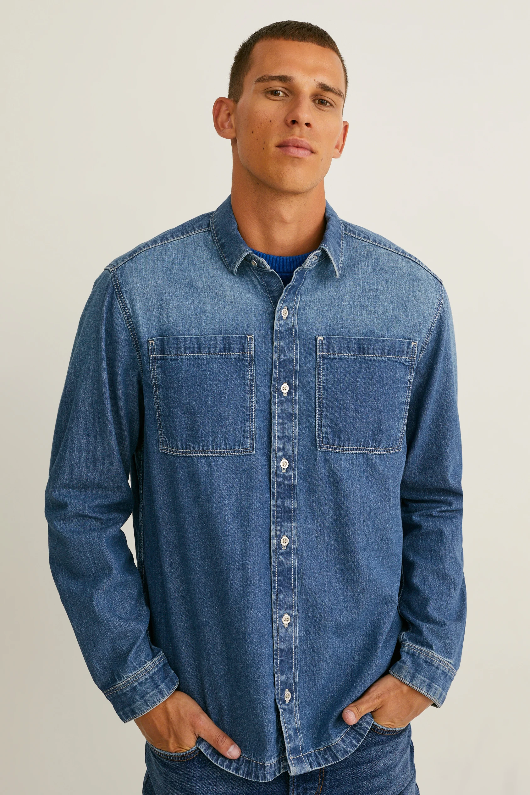 Denim shirt - regular fit