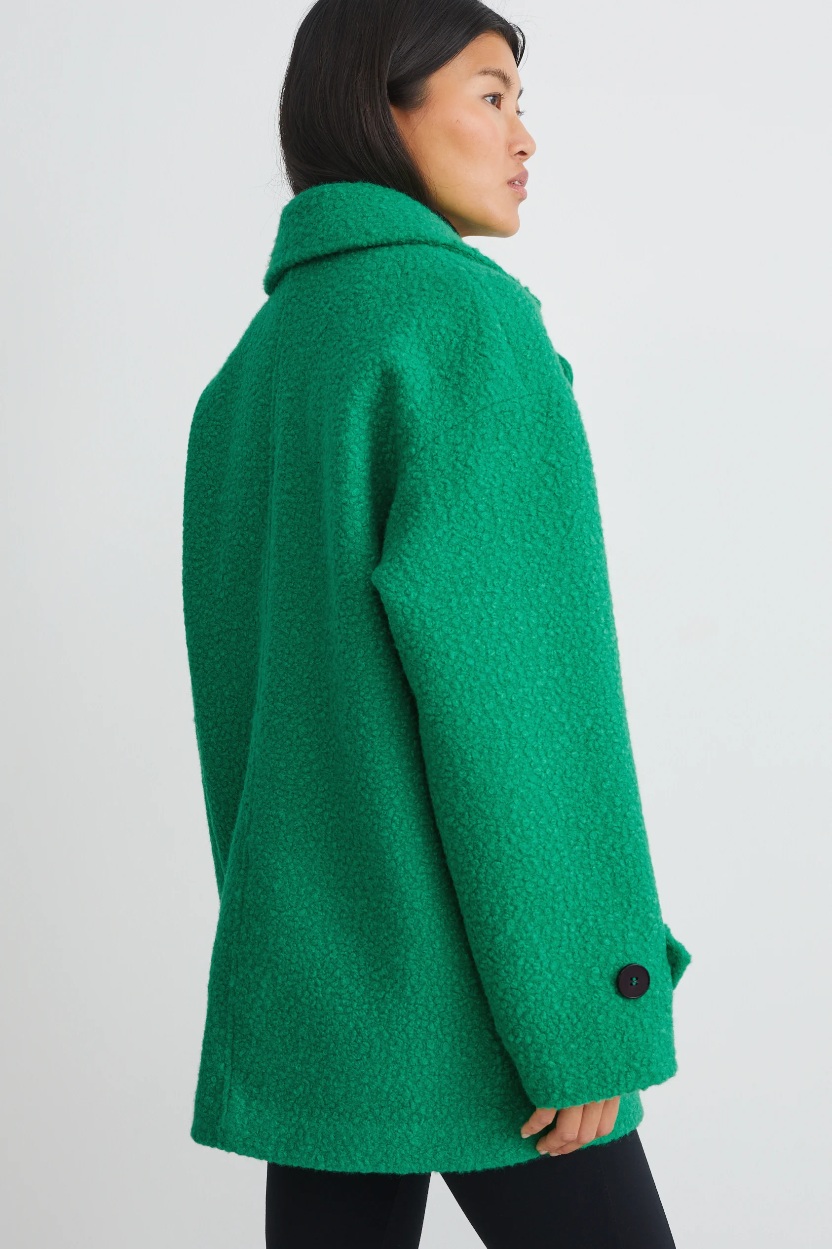 Bouclé coat