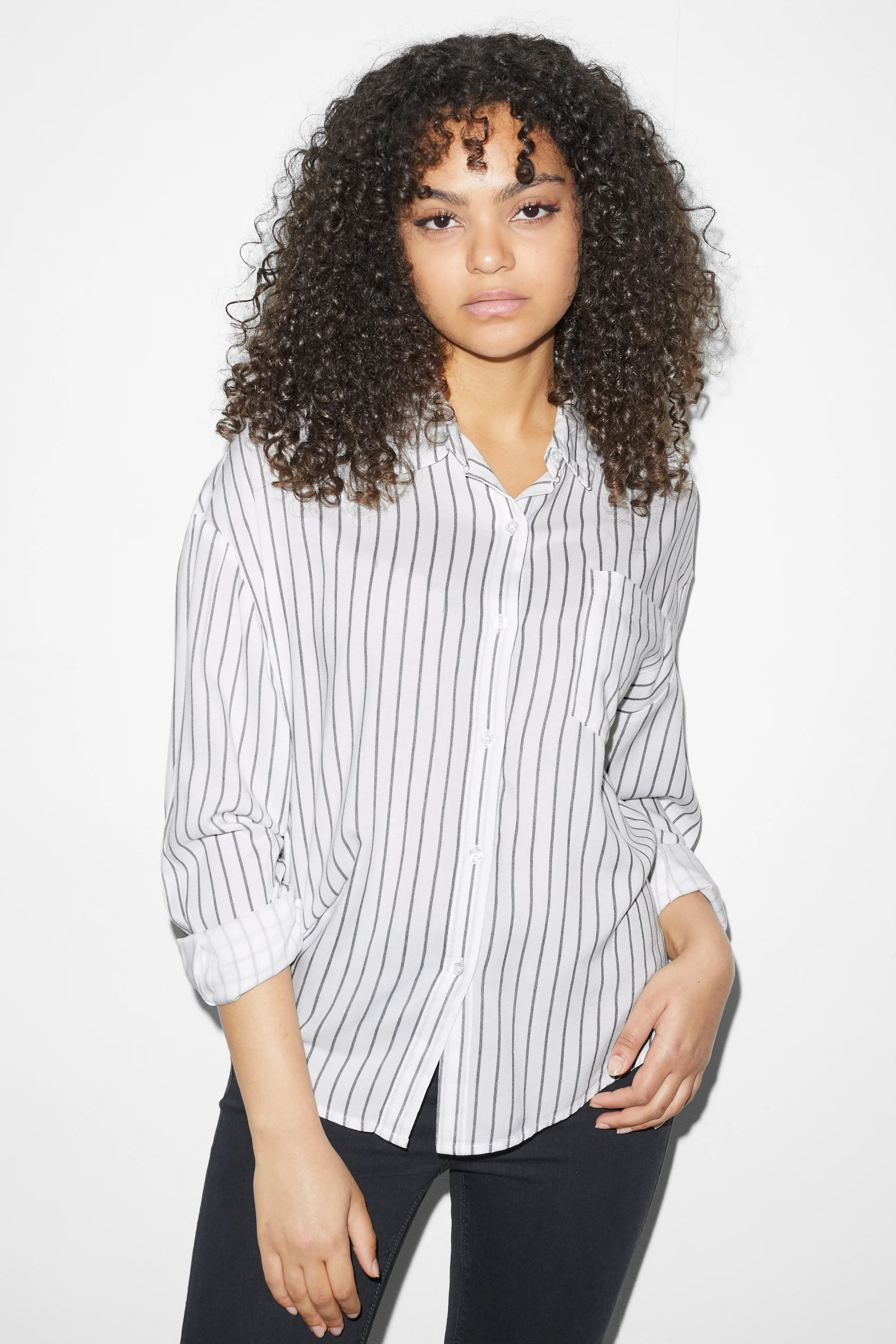 CLOCKHOUSE - blouse - striped