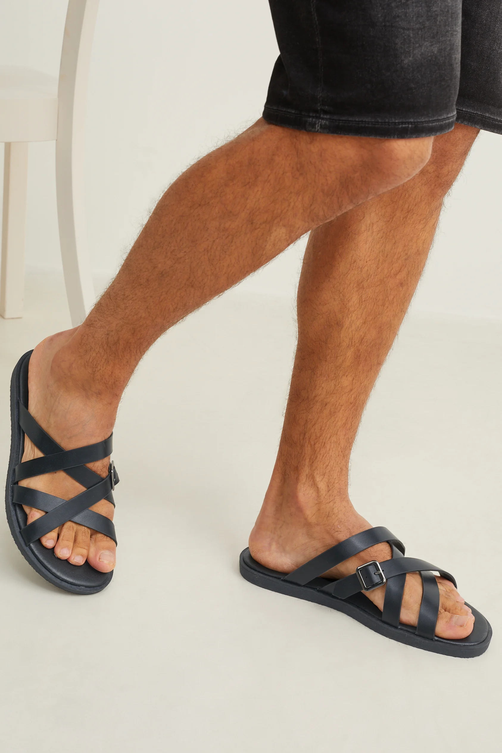 Sandals - faux leather
