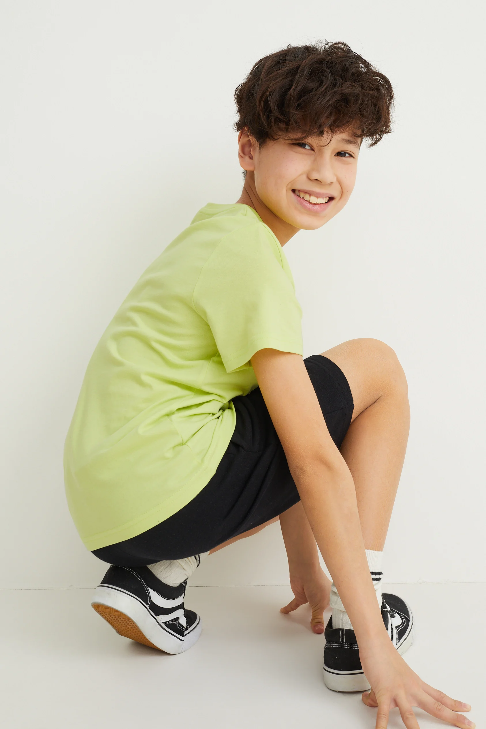 Minecraft - set - short sleeve T-shirt and sweat shorts - 2 piece