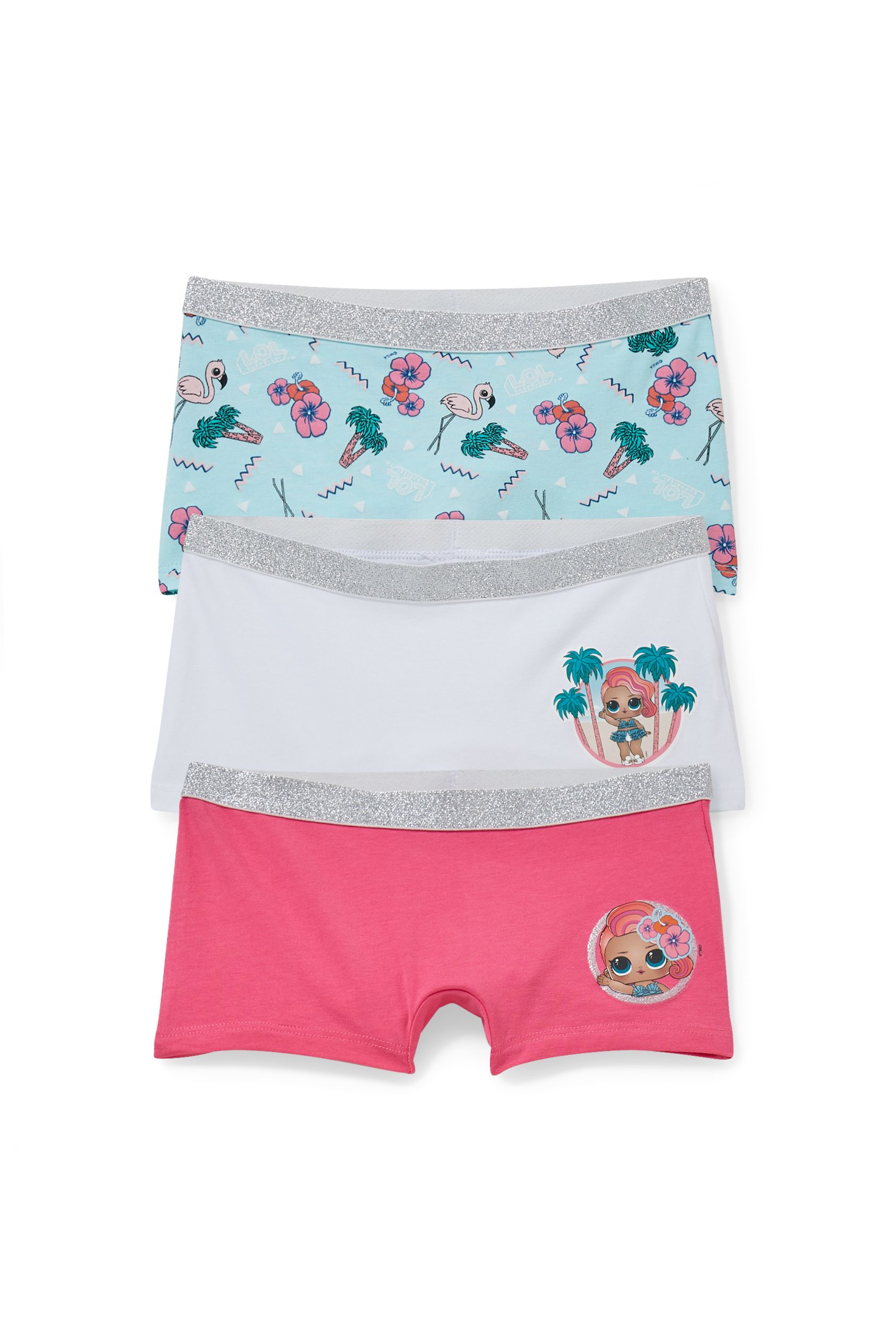 Multipack of 3 - L.O.L. Surprise - shorts