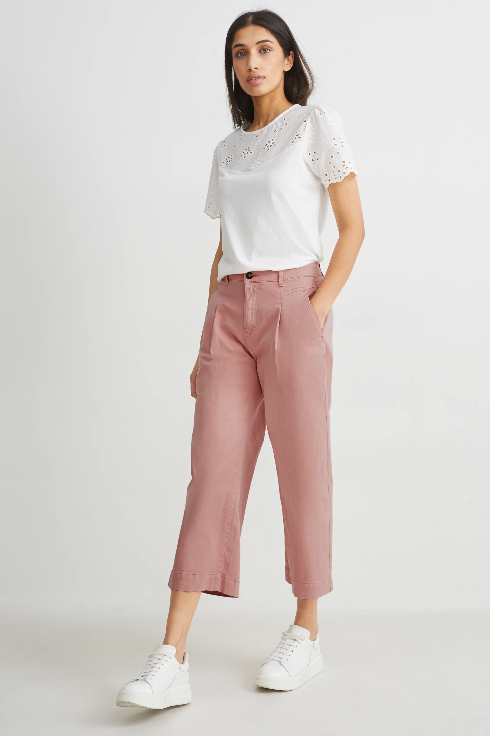 Culottes - high waist - wide leg