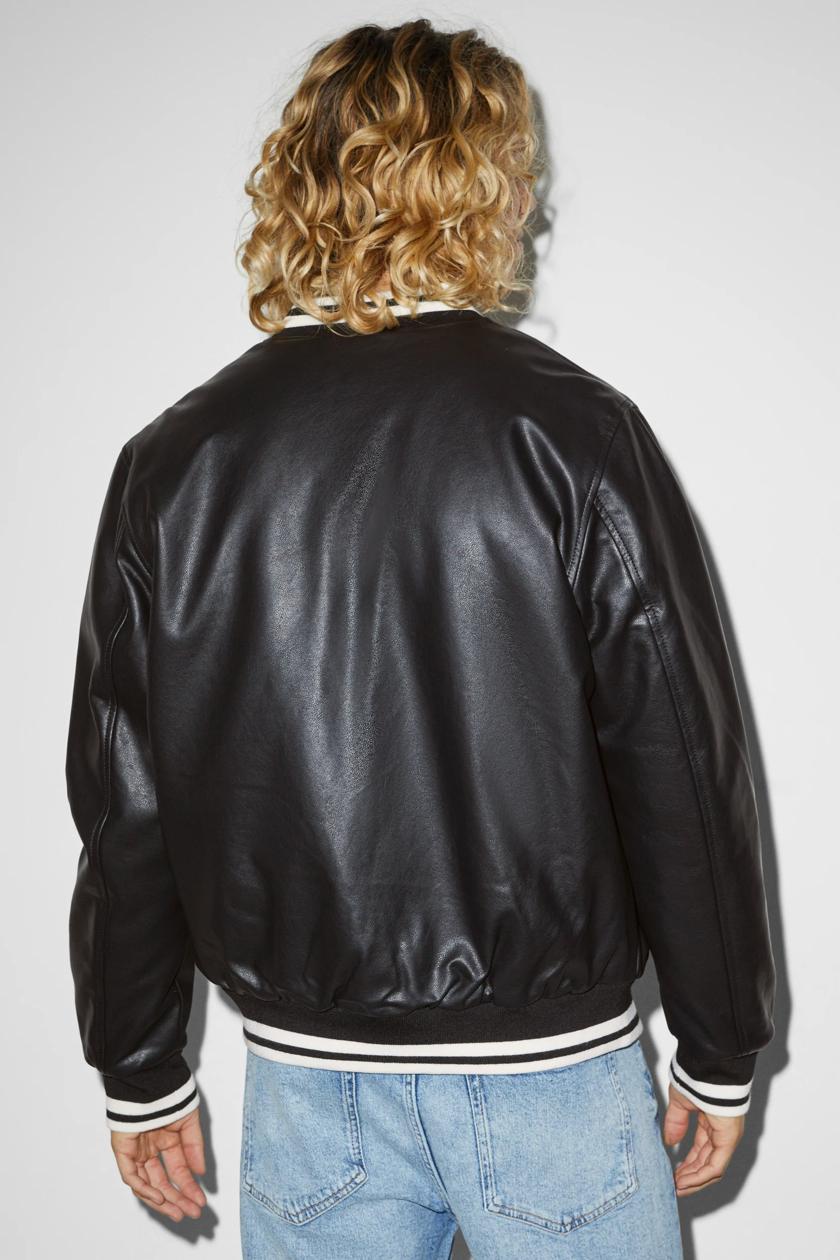 Varsity jacket - faux leather