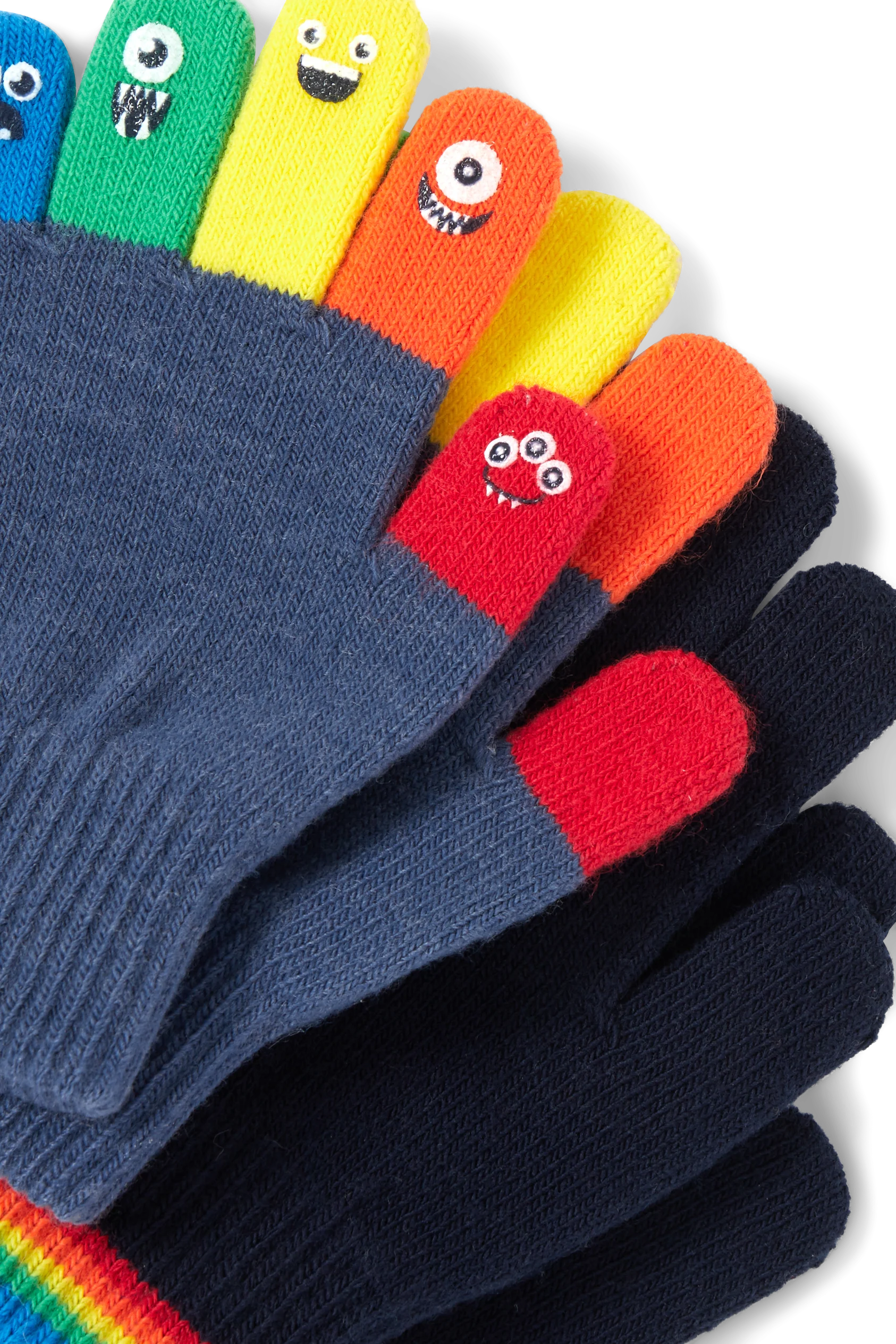 Multipack of 2 - knitted gloves