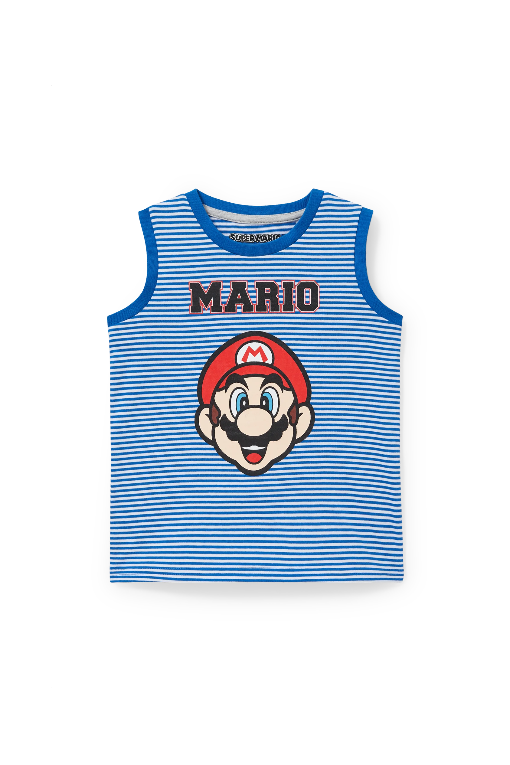 Super Mario - top - striped