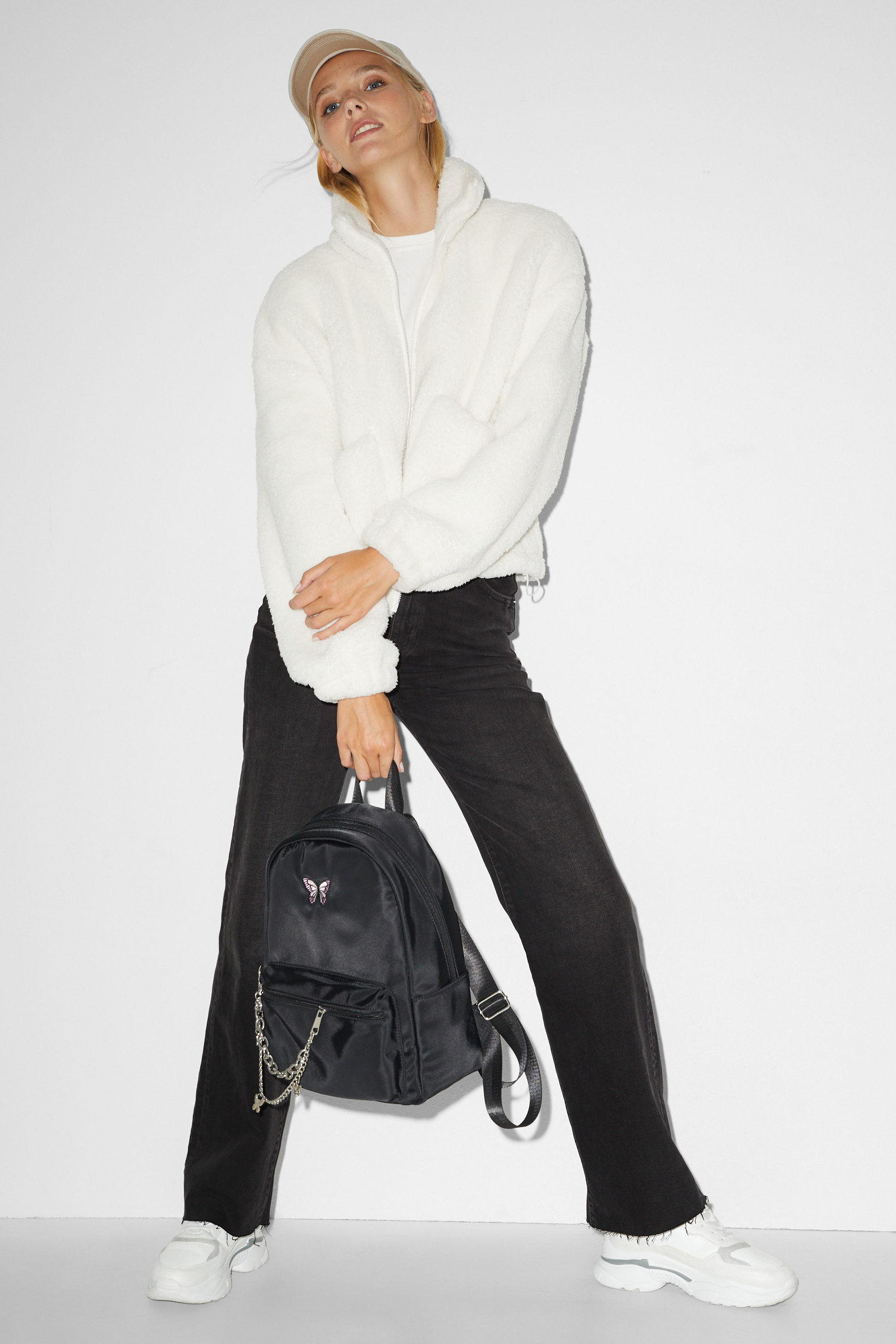 CLOCKHOUSE - loose fit jeans - high waist