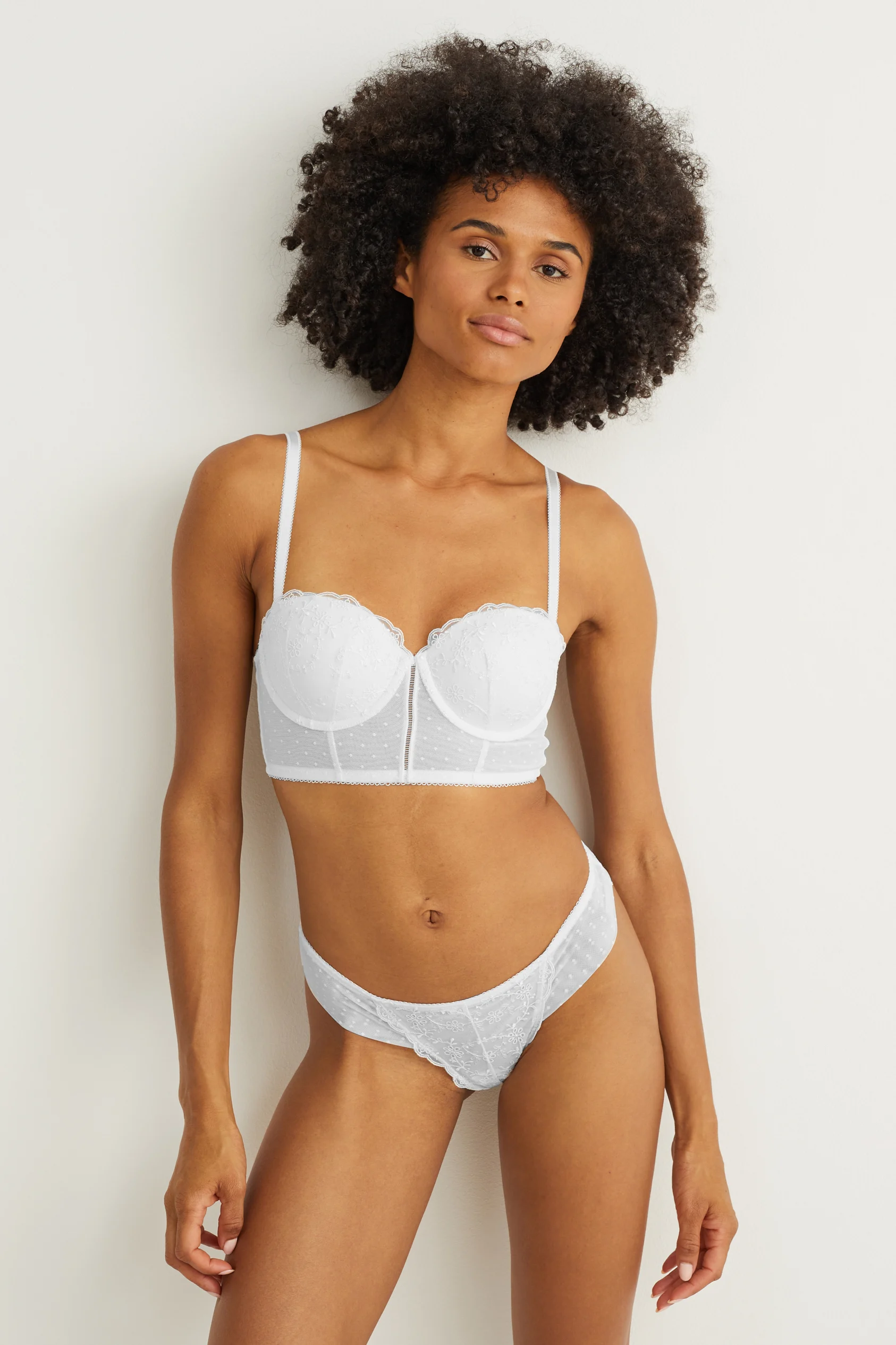 Underwire bra - BALCONETTE - padded