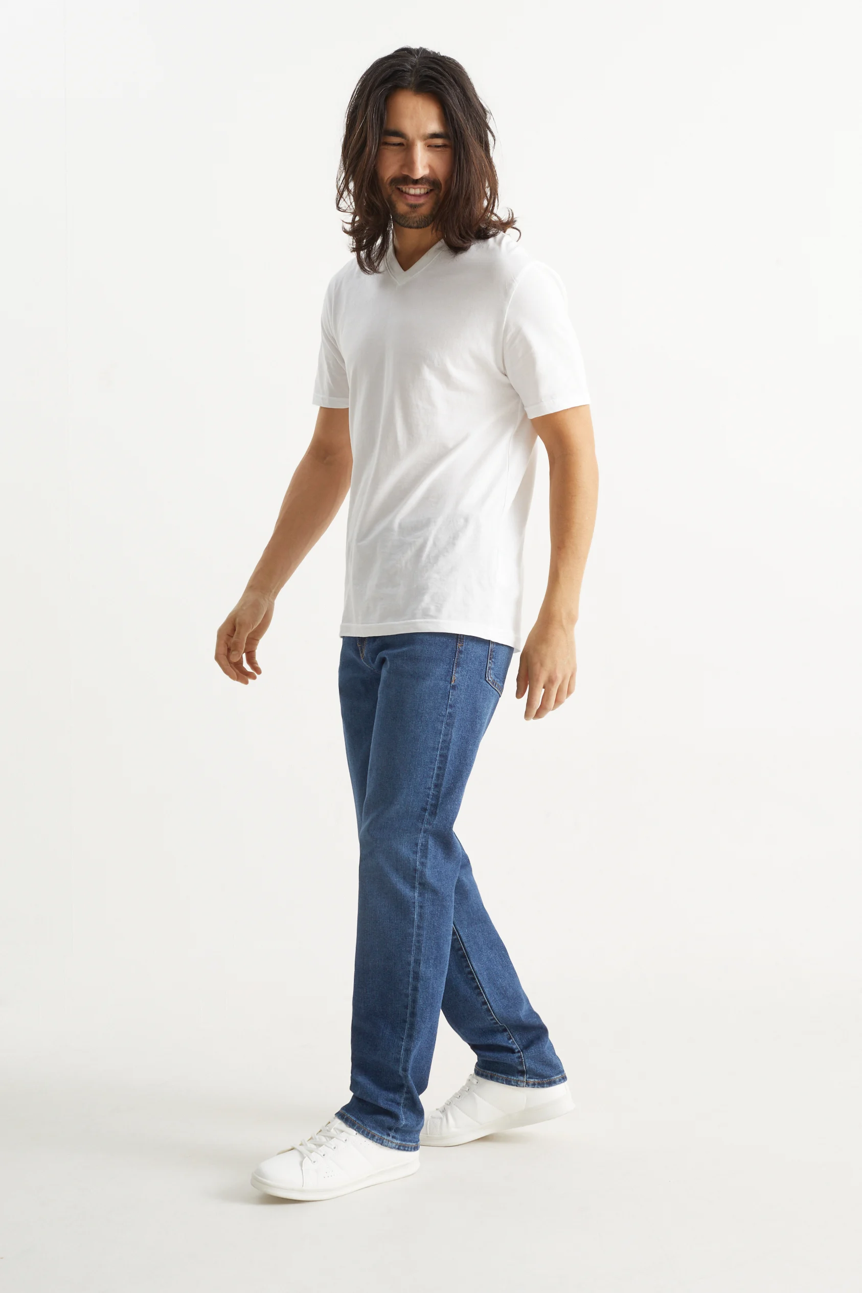 Straight jeans - LYCRA?