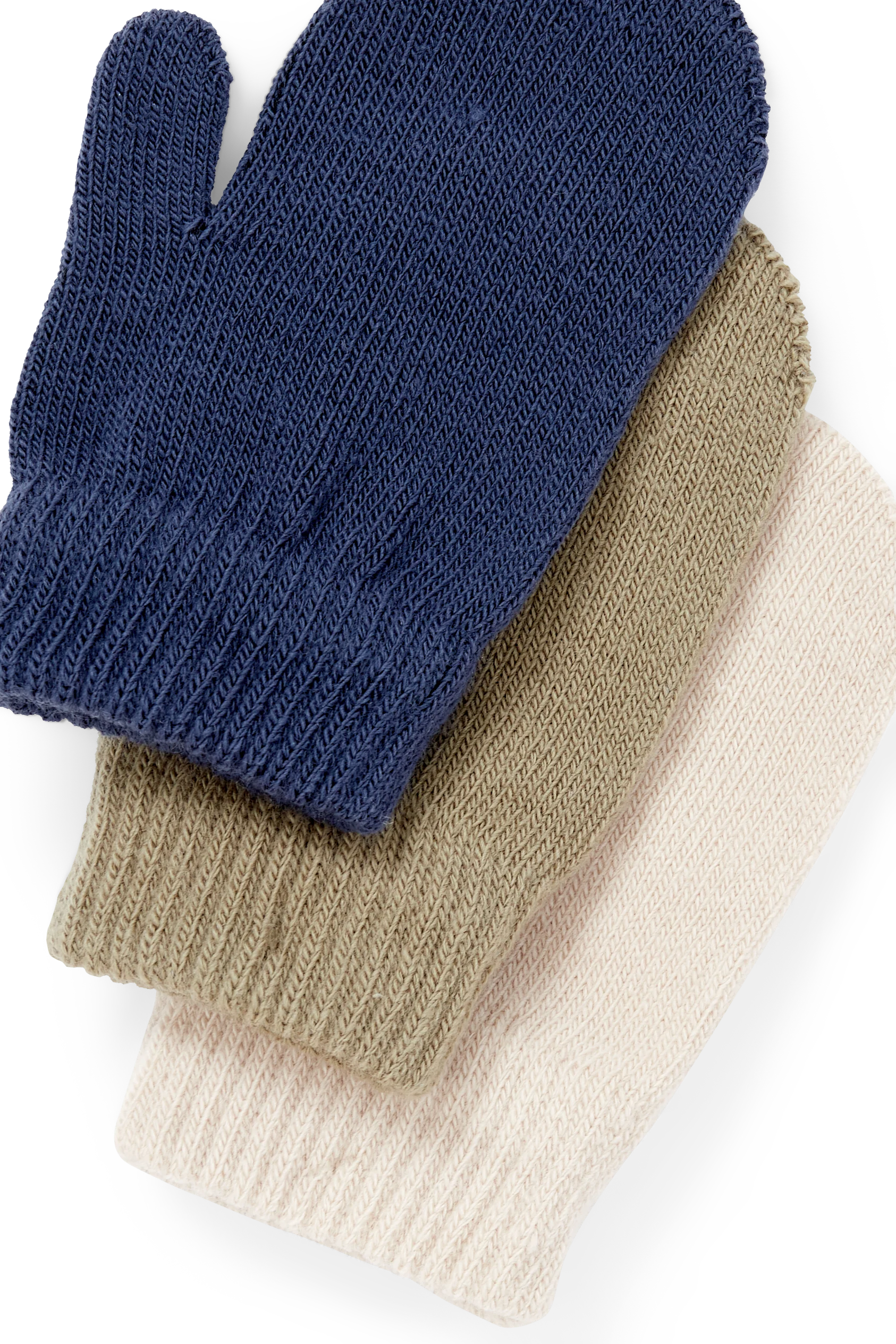 Multipack of 3 - baby mittens