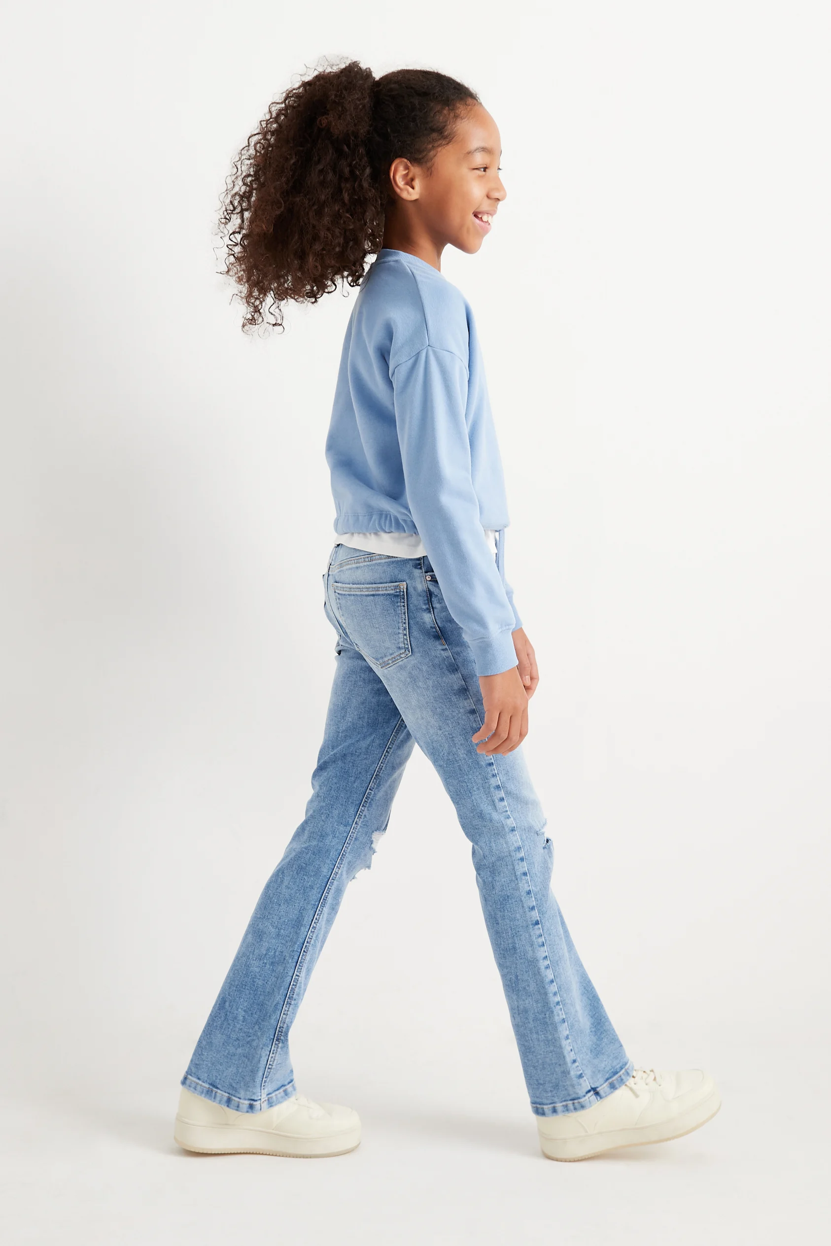 Kick flared jeans - LYCRA?