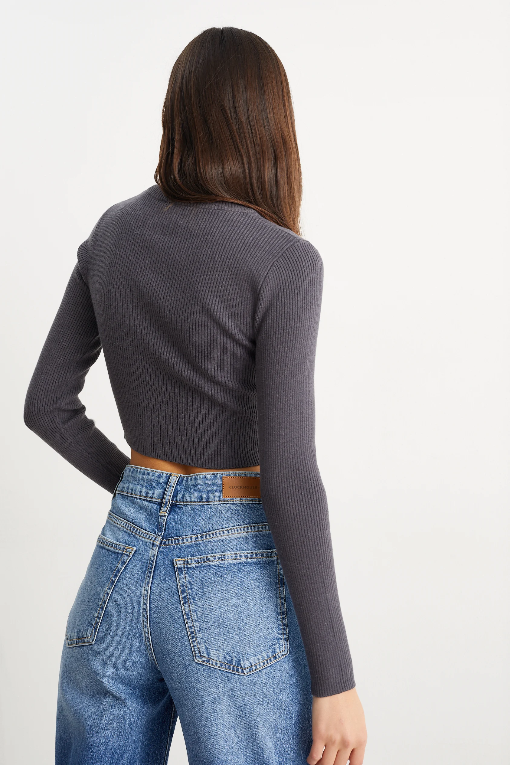 CLOCKHOUSE - cropped jumper