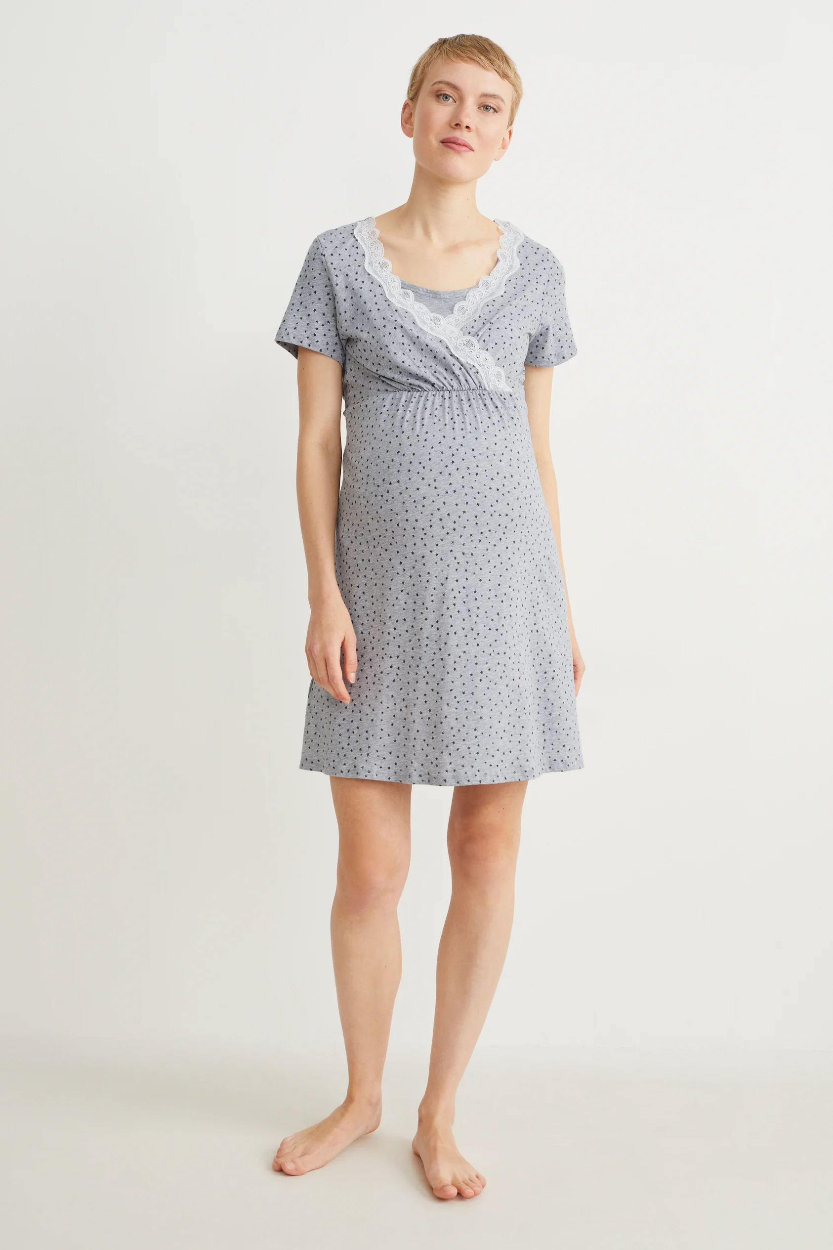 Multipack of 2 - nursing nightdress