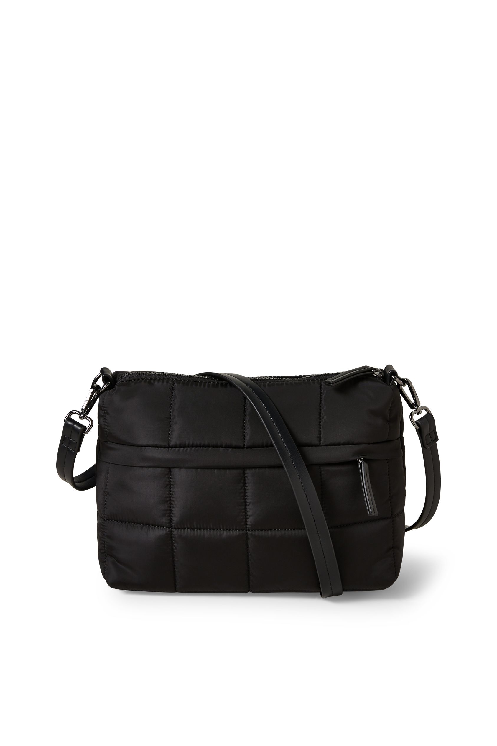 Quilted shoulder bag - recycled