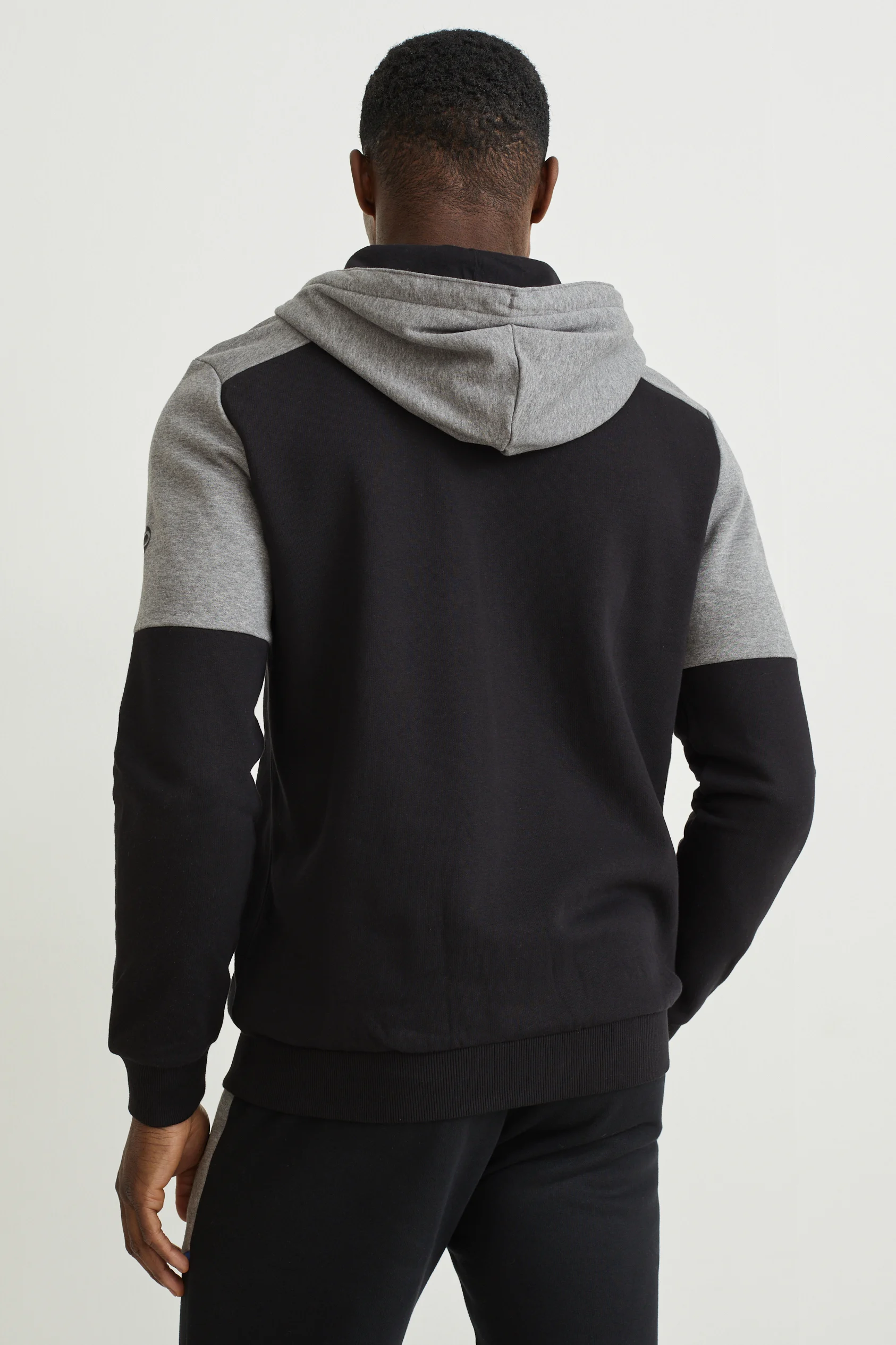 Zip-through hoodie