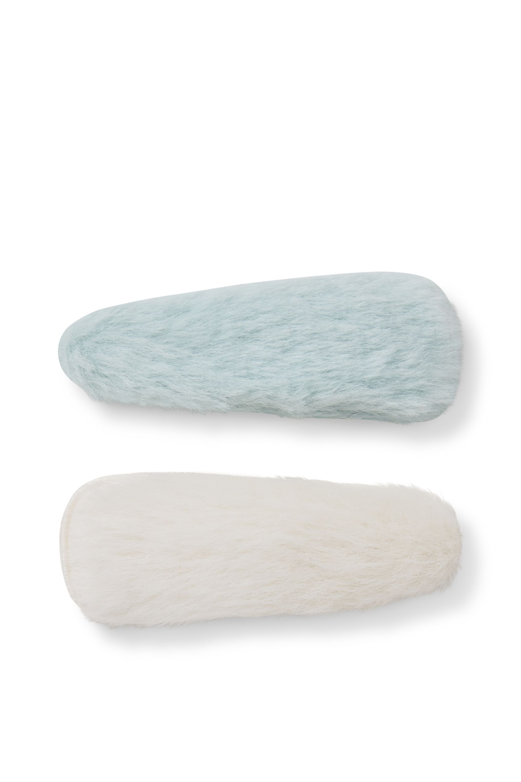 Multipack of 2 - faux fur hairslide