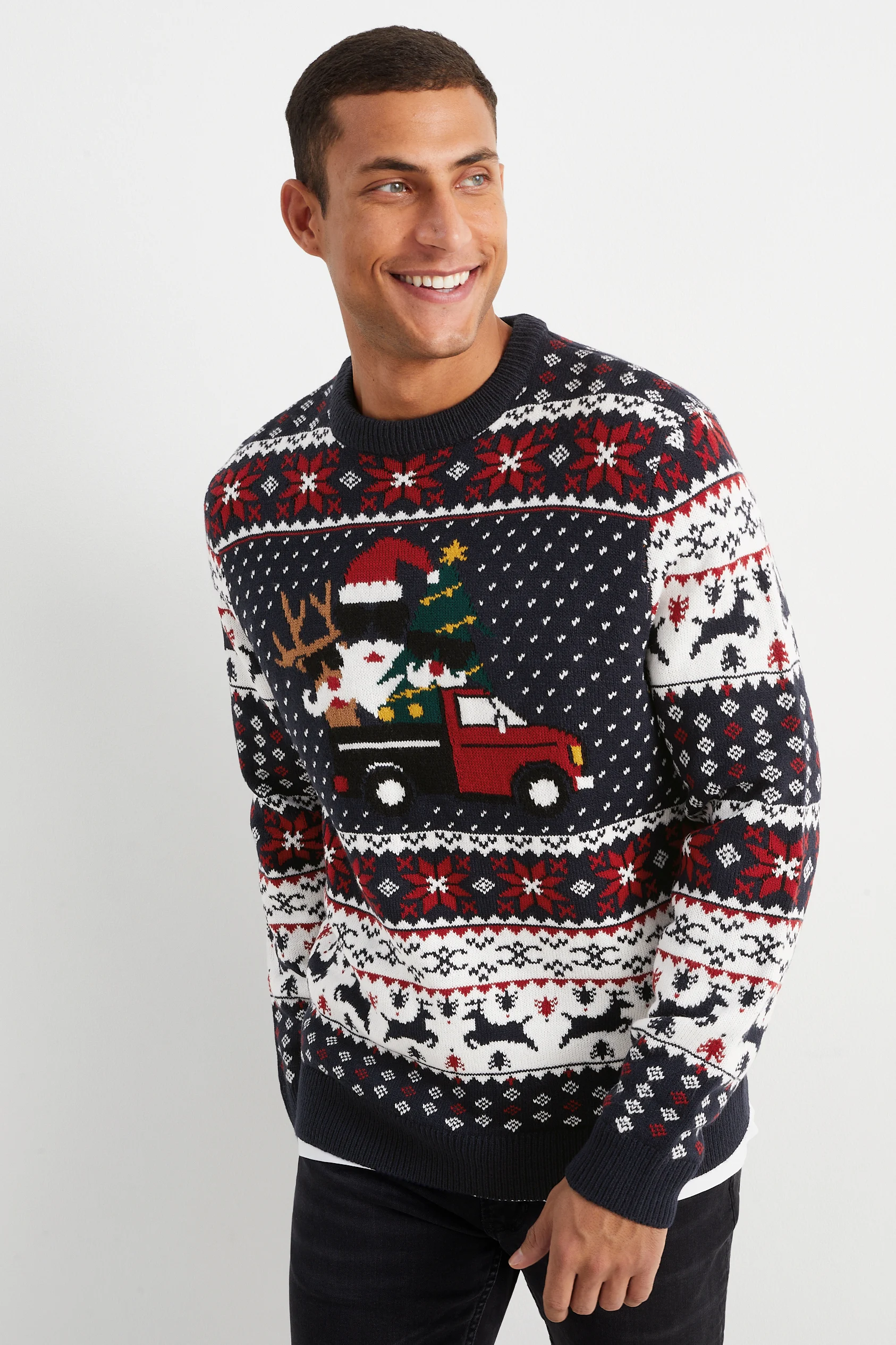 Christmas jumper- Father Christmas