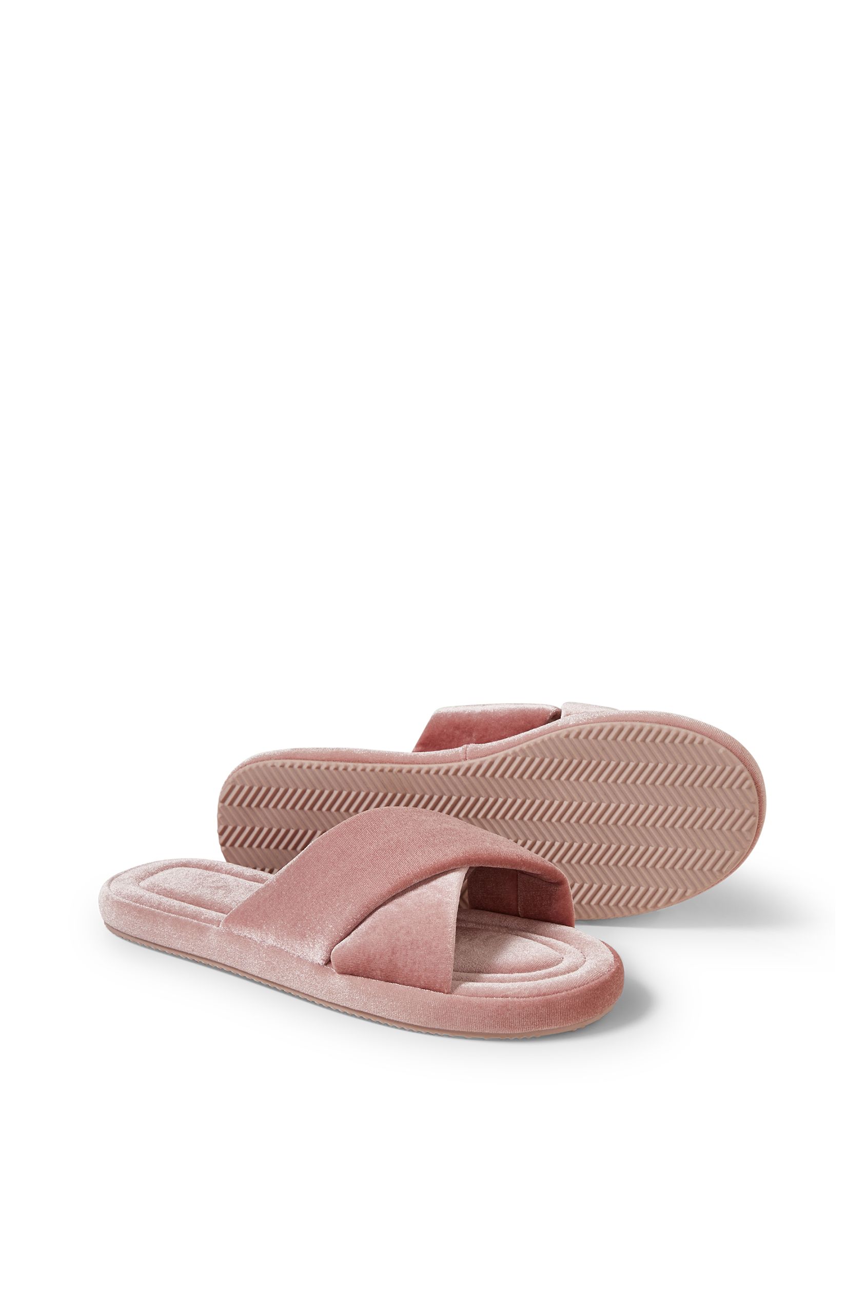 Velvet slippers